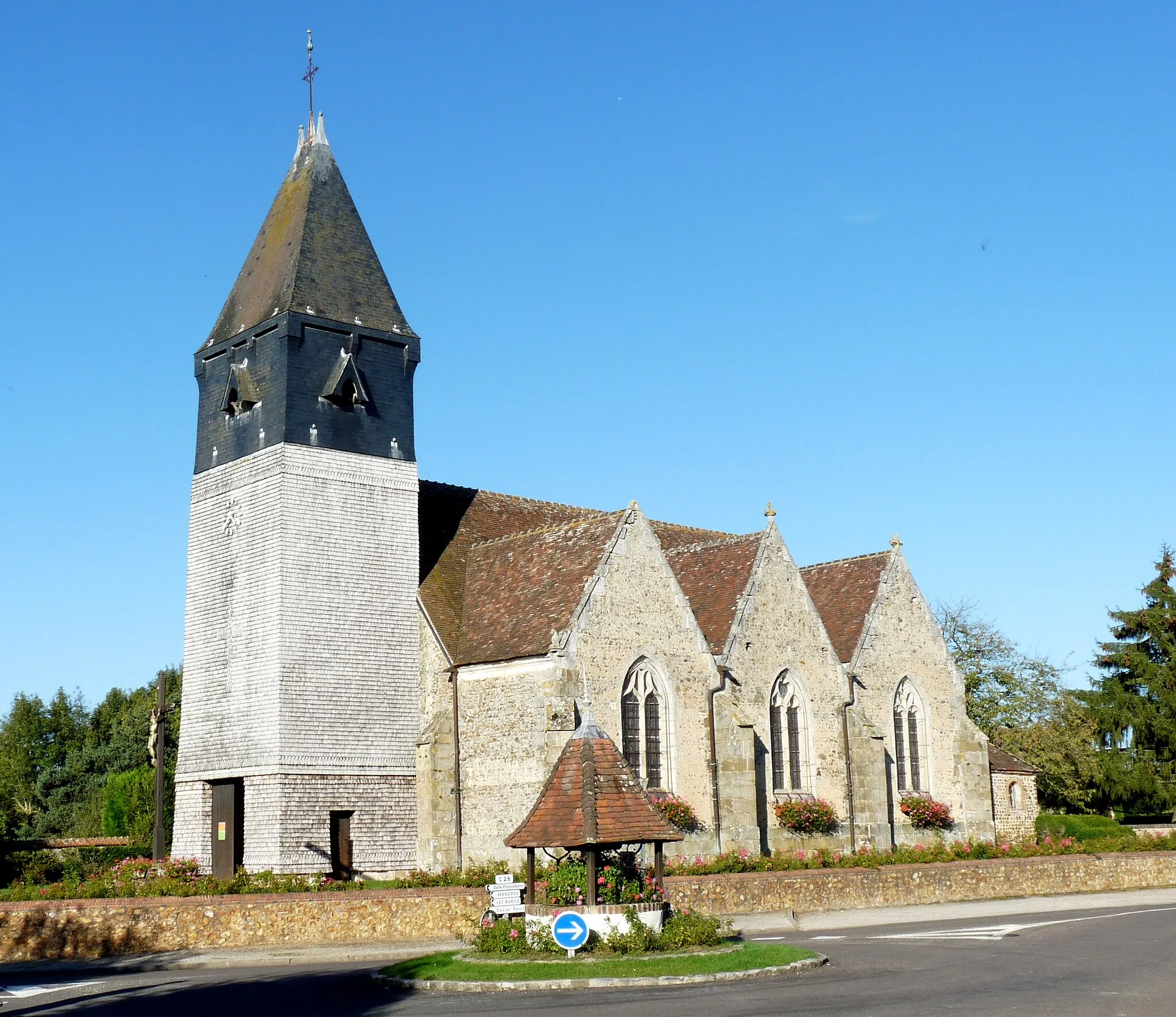 Photo showing: Église Saint-Gervais-et-Saint-Protais de Pullay