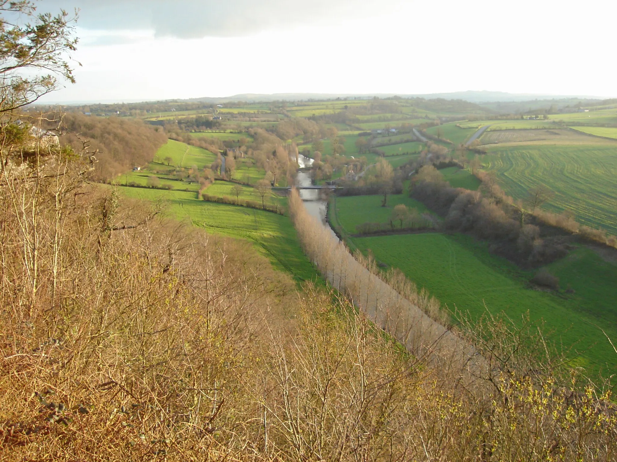 Photo showing: Vue du haut des Roches de Ham(Manche).