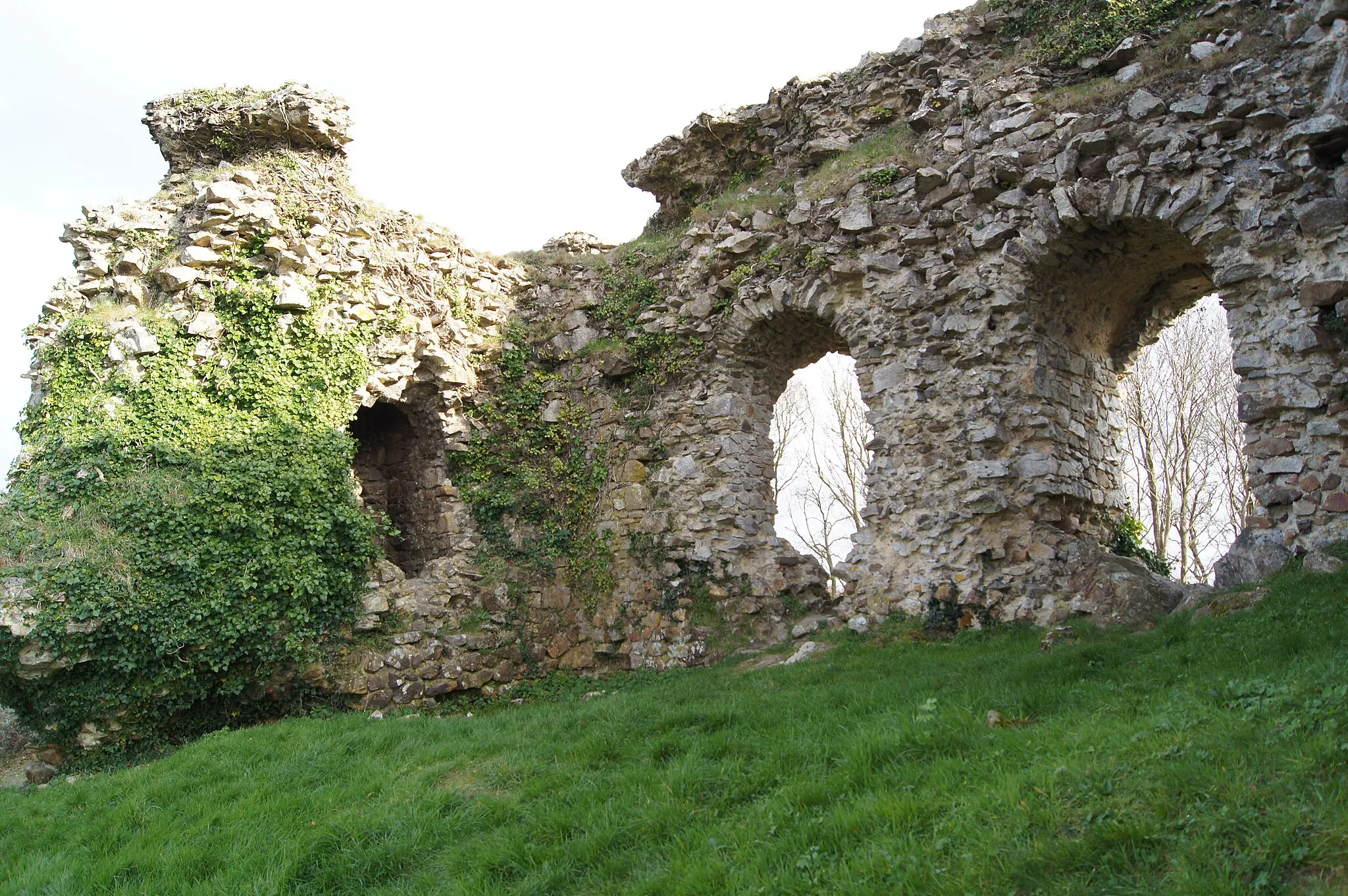 Photo showing: Le château ou vigie de Lithaire face nord