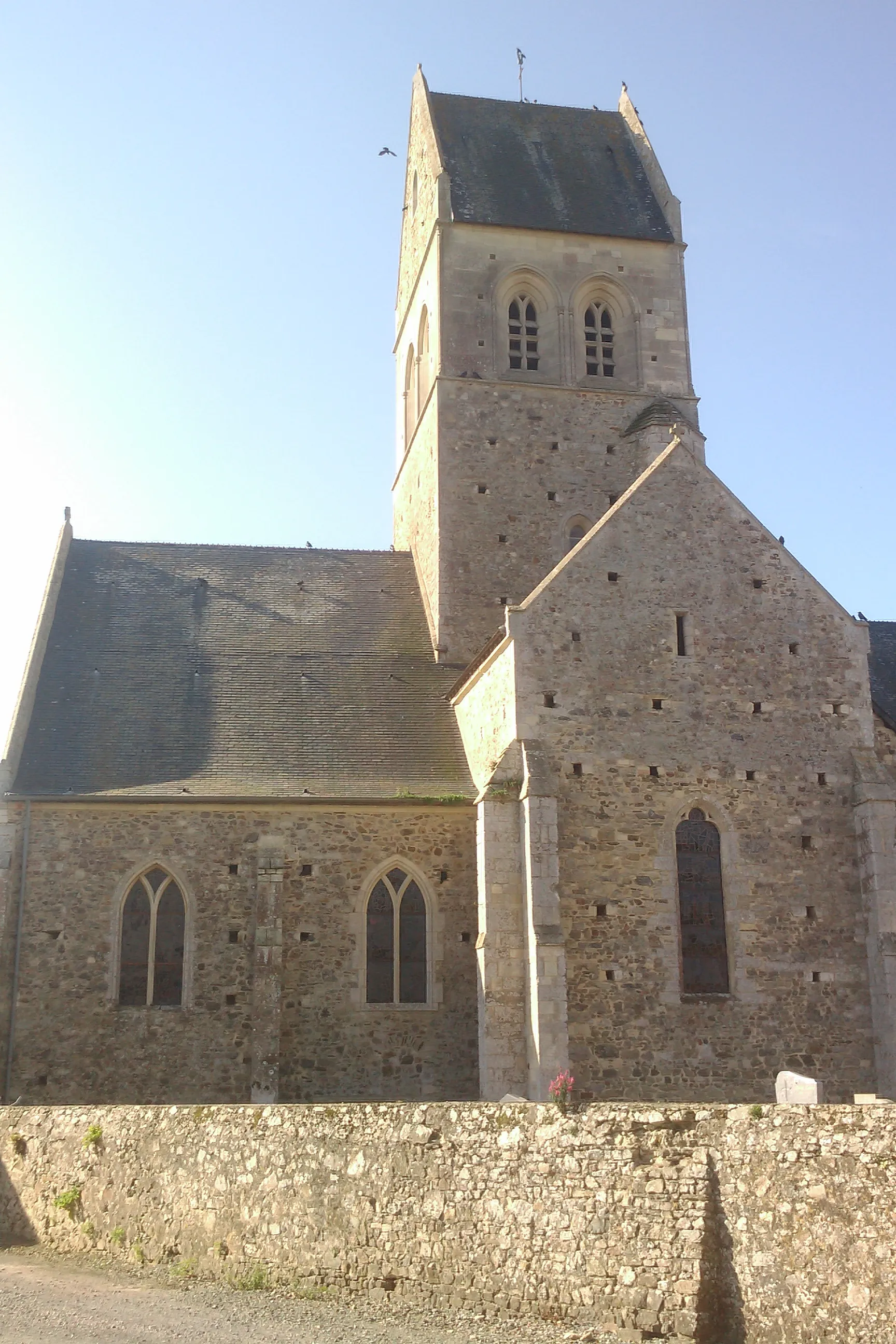 Photo showing: Église de fr:Marchésieux