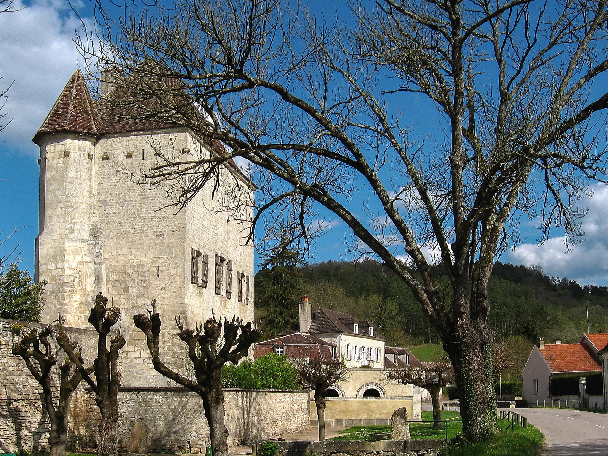 Photo showing: Le donjon de Cravant (Yonne)