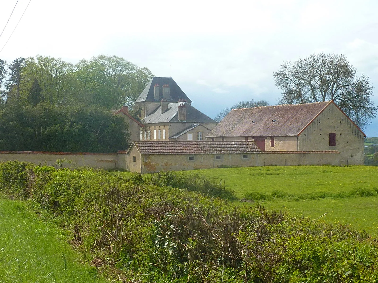 Photo showing: manoir d'Arcilly sur la commune de Limanton