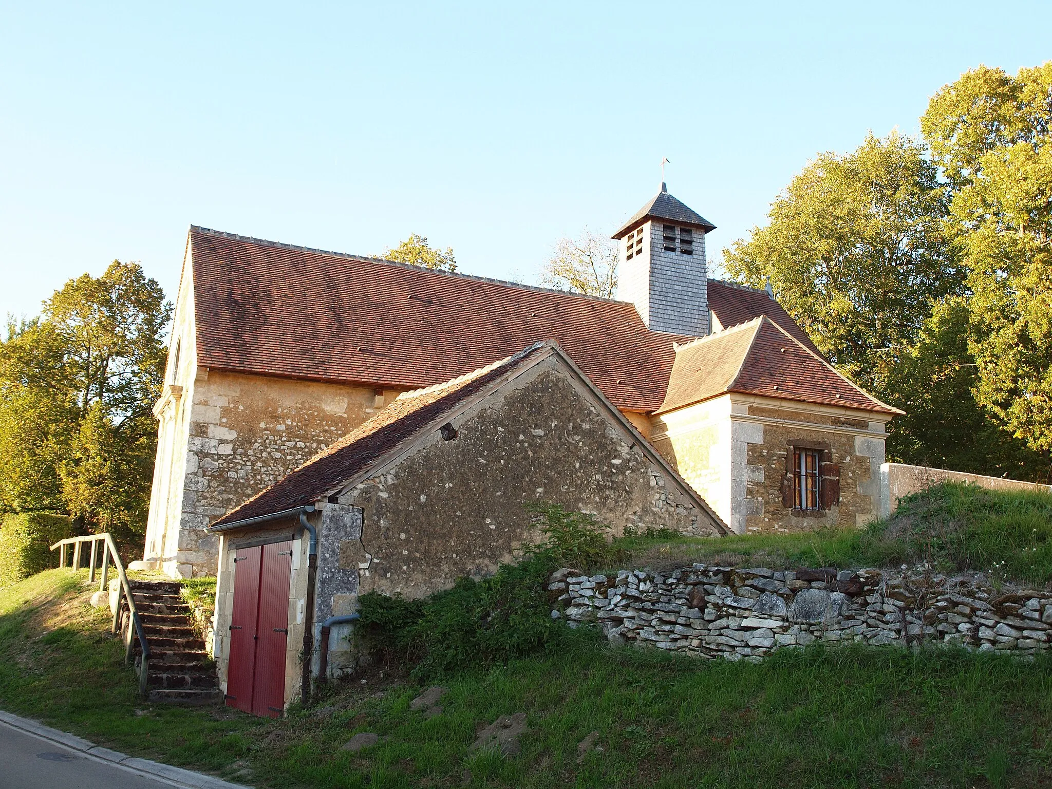 Photo showing: Chapelle d'Avigneau (Escamps, Yonne, France)