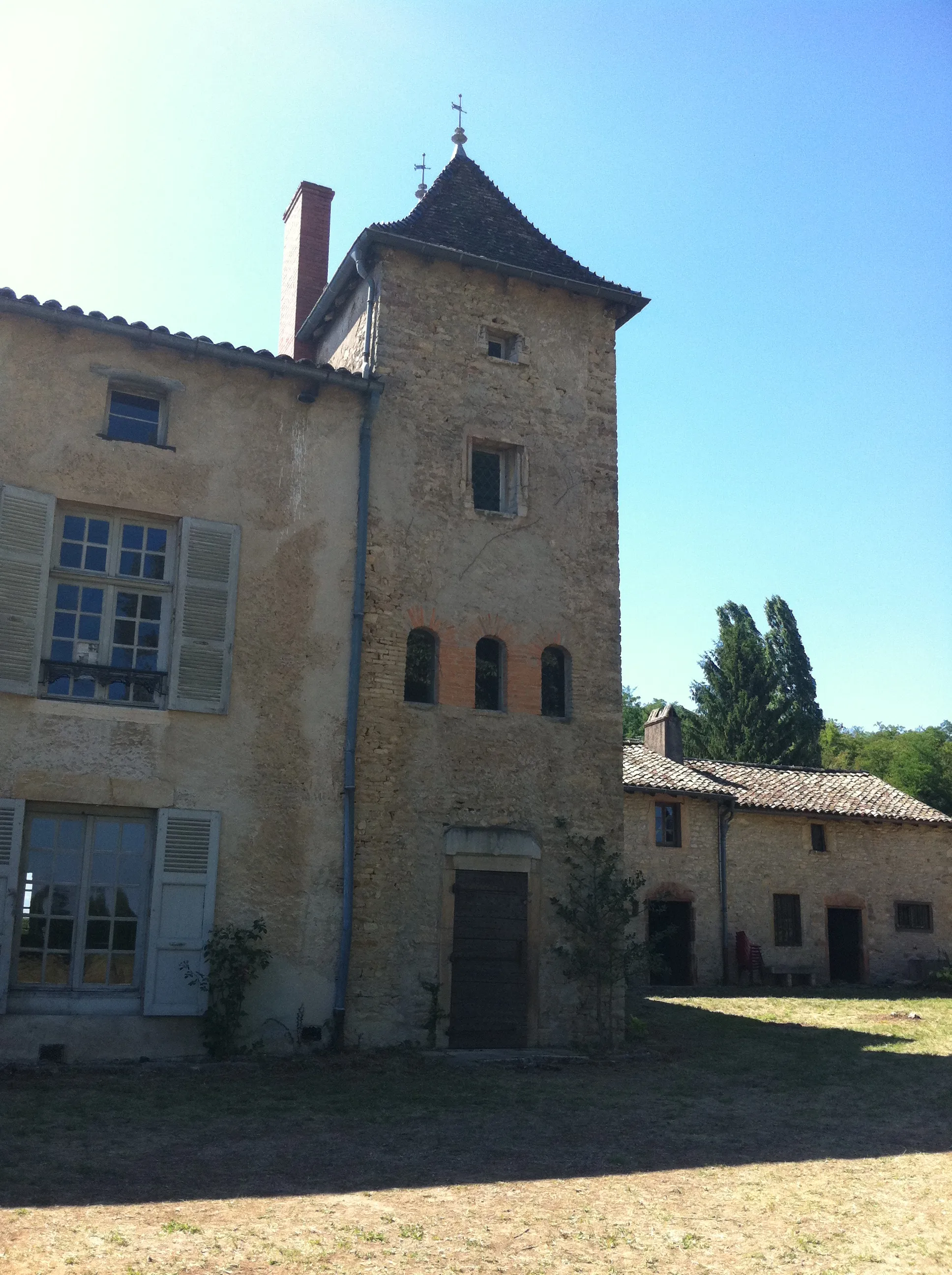 Photo showing: Château de Sancé - vue Est - 2011 (Avant travaux Commune)