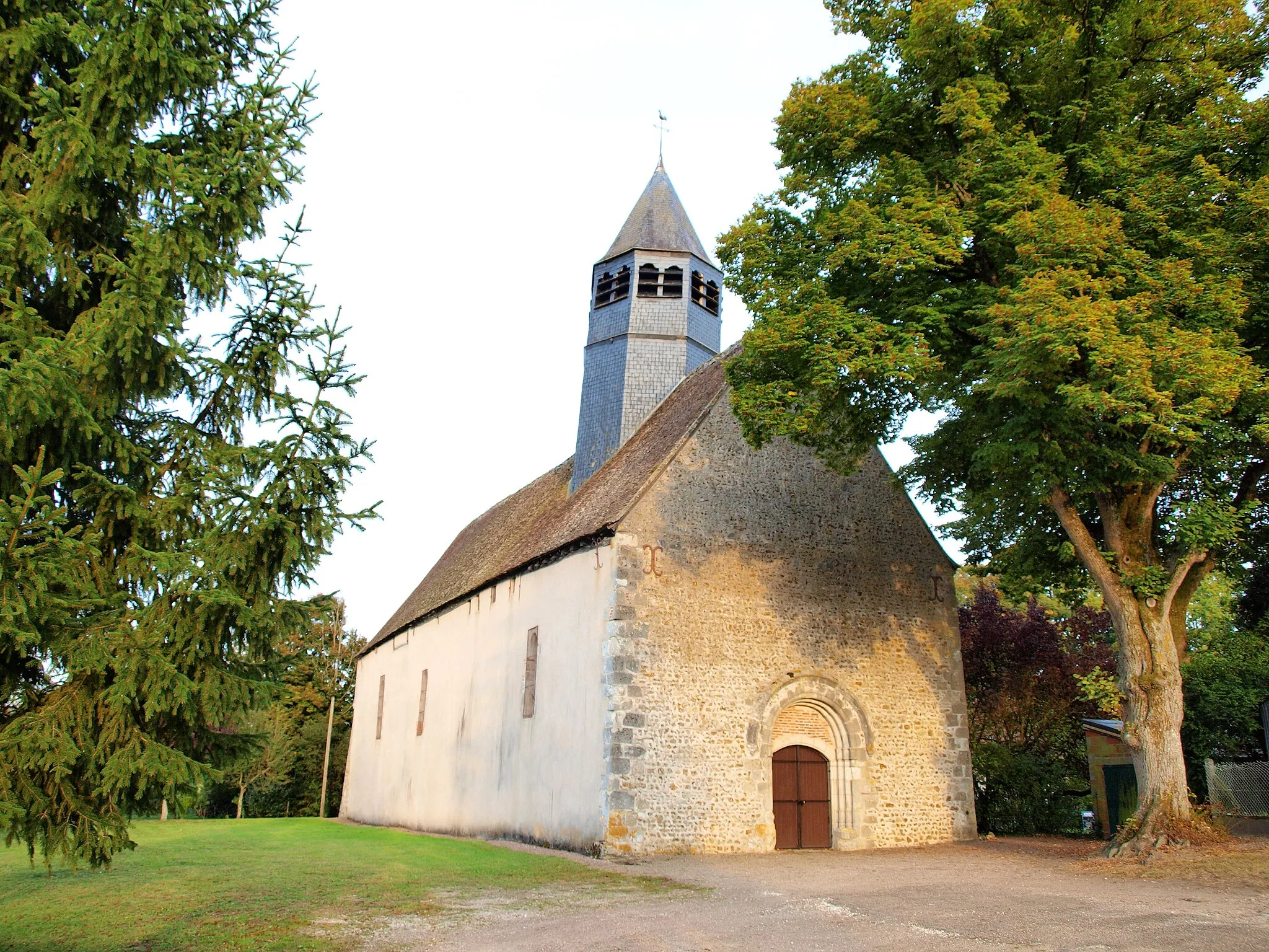 Photo showing: Fontenouilles (Yonne, France) ; église Saint-Vérain