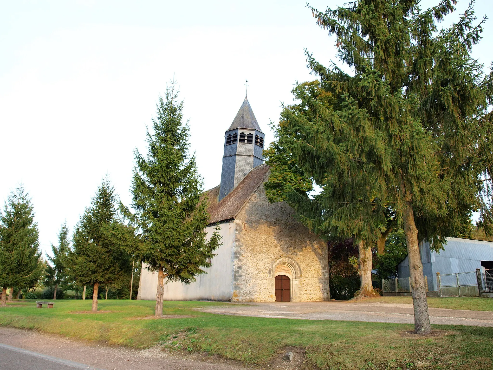 Photo showing: Fontenouilles (Yonne, France) ; église Saint-Vérain