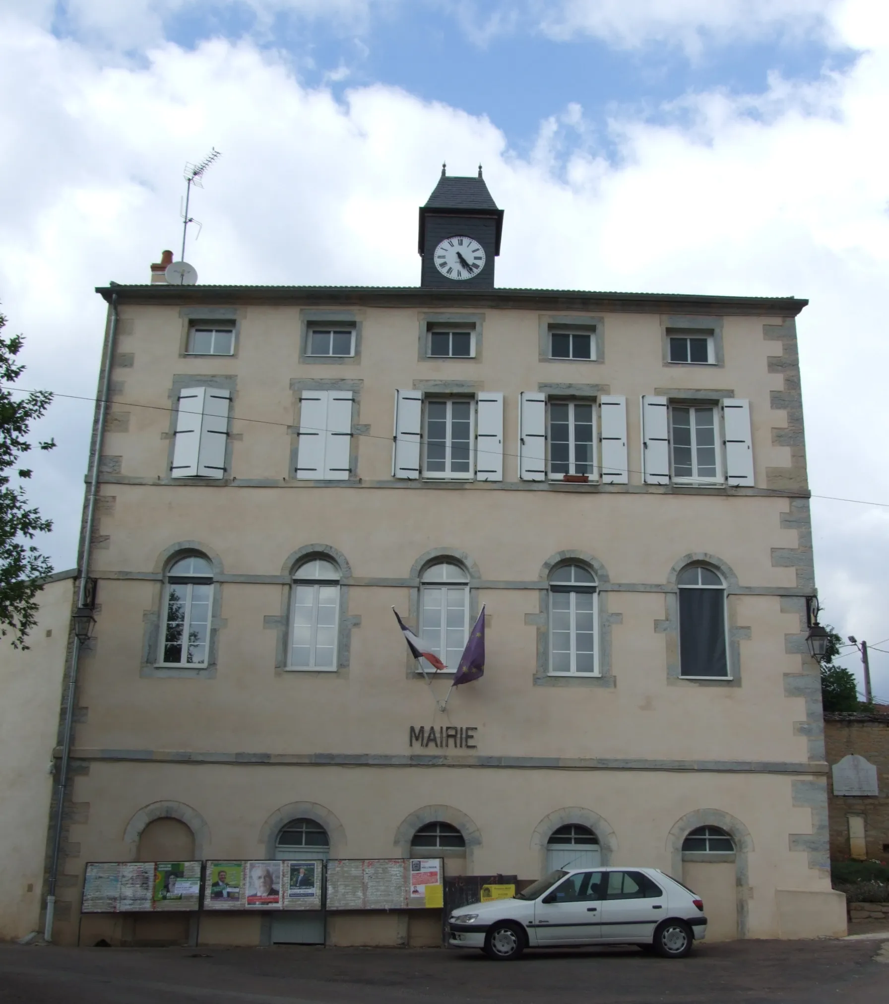 Photo showing: Mairie de Clémencey, Clémencey, Côte-d'Or, Bourgogne, FRANCE