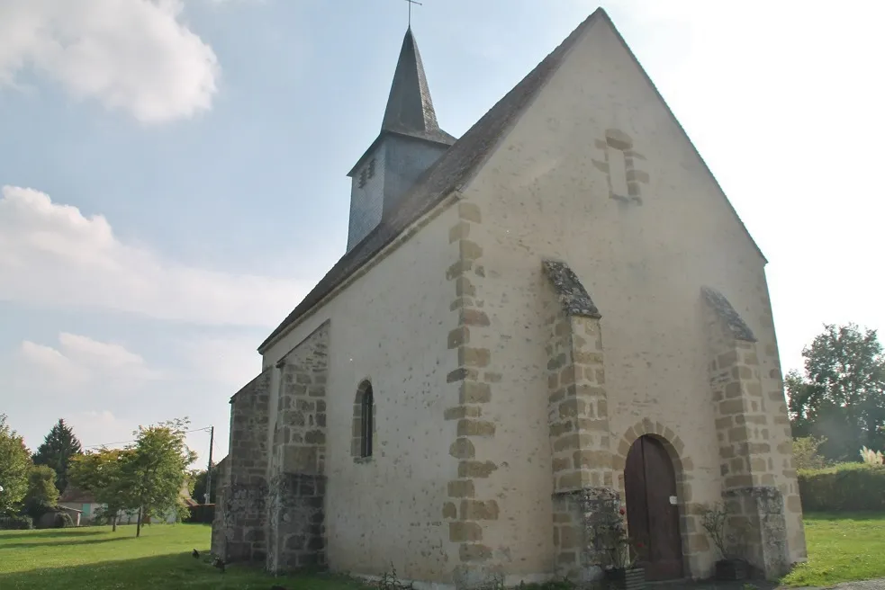 Photo showing: Église Saint-Hilaire de Saint-Hilaire-de-Gondilly (18).
