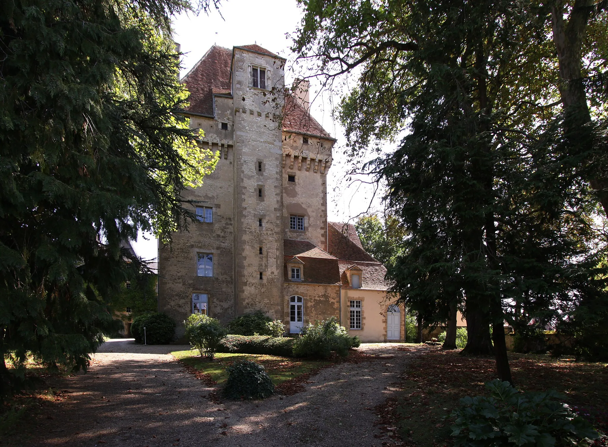 Photo showing: Schloss Menetou-Couture in der französischen Gemeinde Menetou-Couture im Département Cher - Donjon