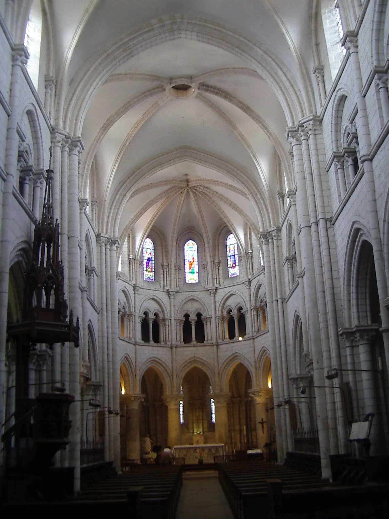 Photo showing: Le chœur de l'église
