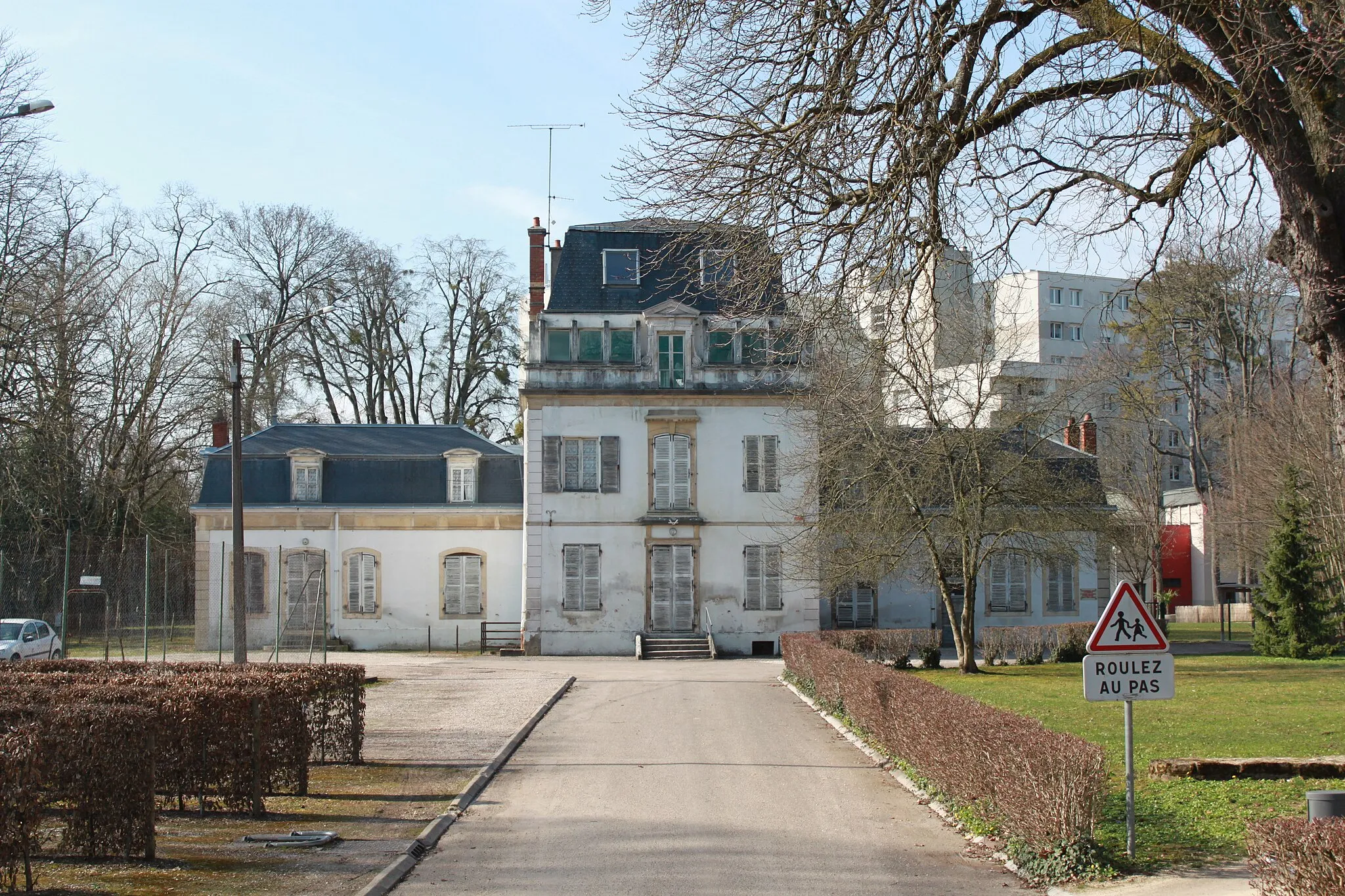 Photo showing: Château de Longvic, Longvic (Ruelle du Château, Rue Aristide Briand), Côte-d'Or, Bourgogne, France