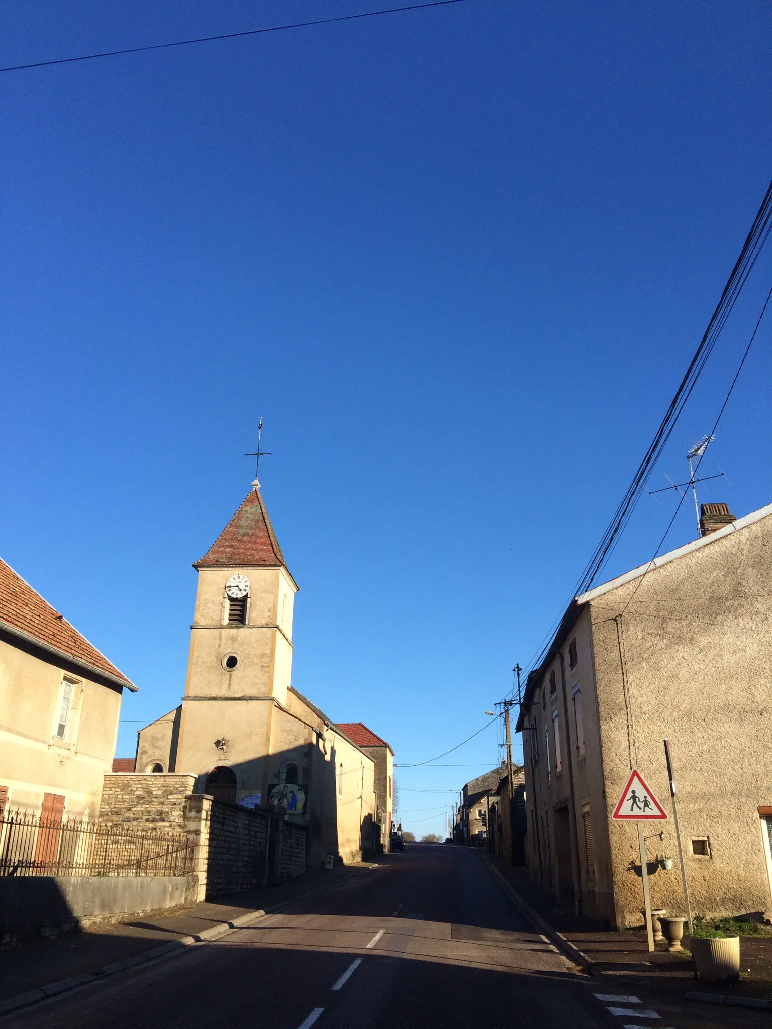 Photo showing: Eglise Notre Dame en traversée d’Orville (Côte d’Or)