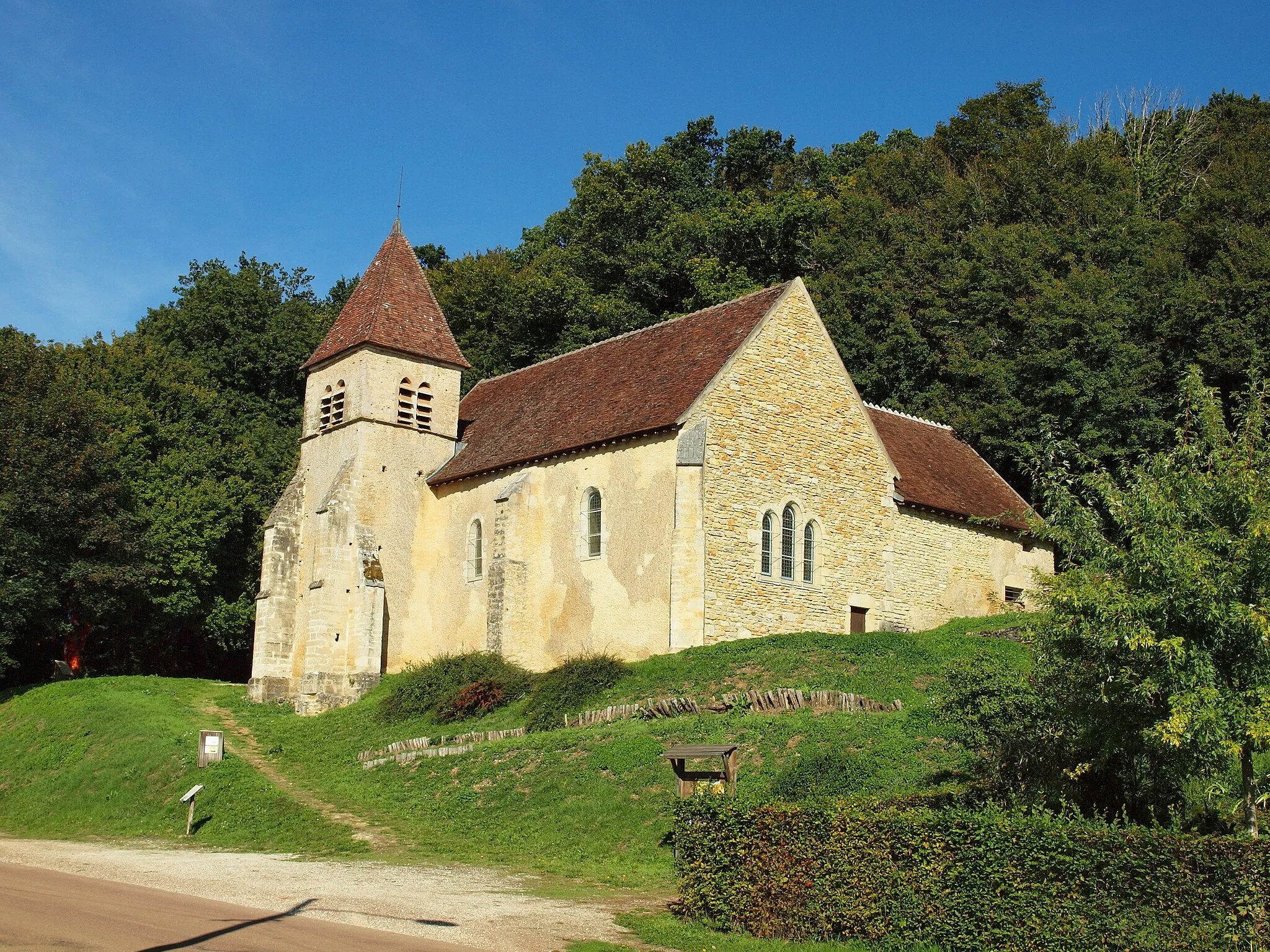 Photo showing: La Chapelle de Corbelin à La Chapelle-Saint-André (Nièvre, France)
