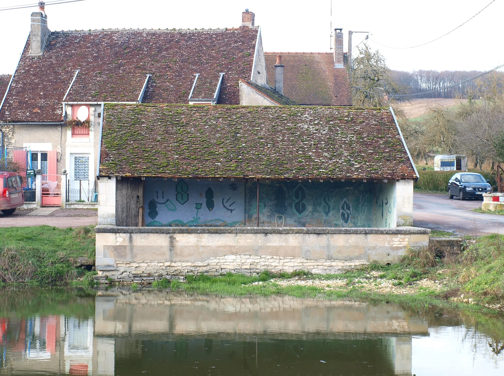 Photo showing: Ciez (Nièvre, France) ; hameau de Jussy.