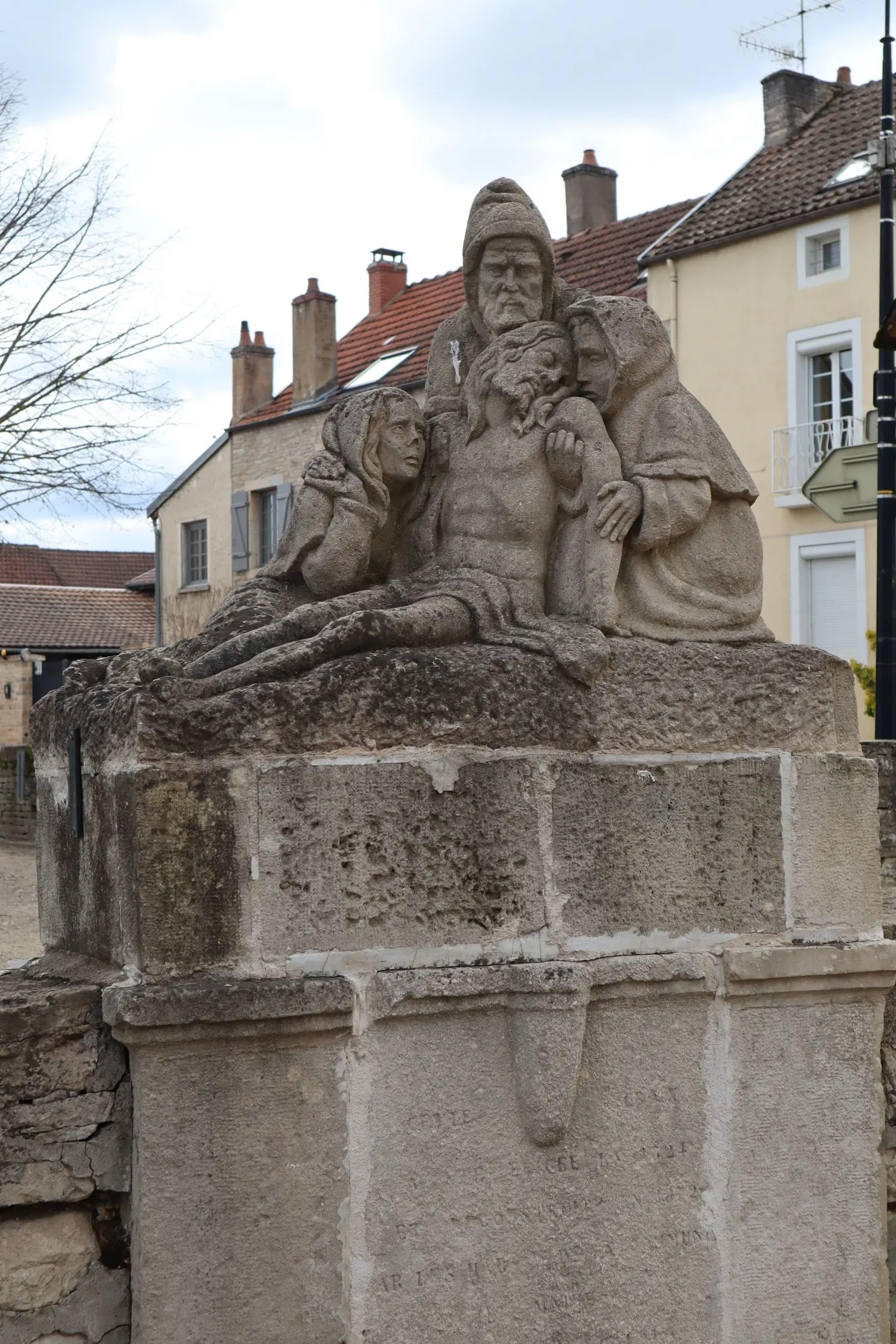 Photo showing: Descente de Croix à Hauteville-lès-Dijon (21).