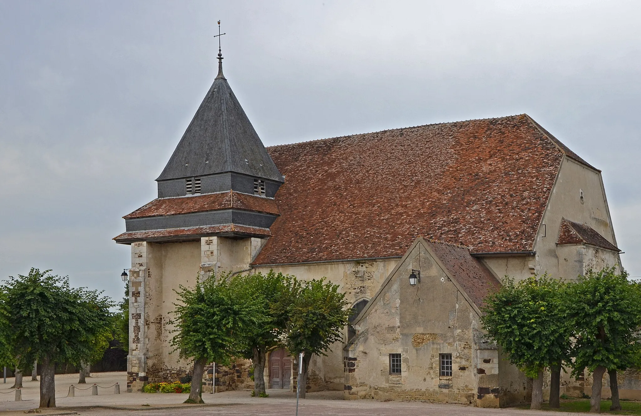 Photo showing: Église de Héry, Yonne, Bourgogne, France