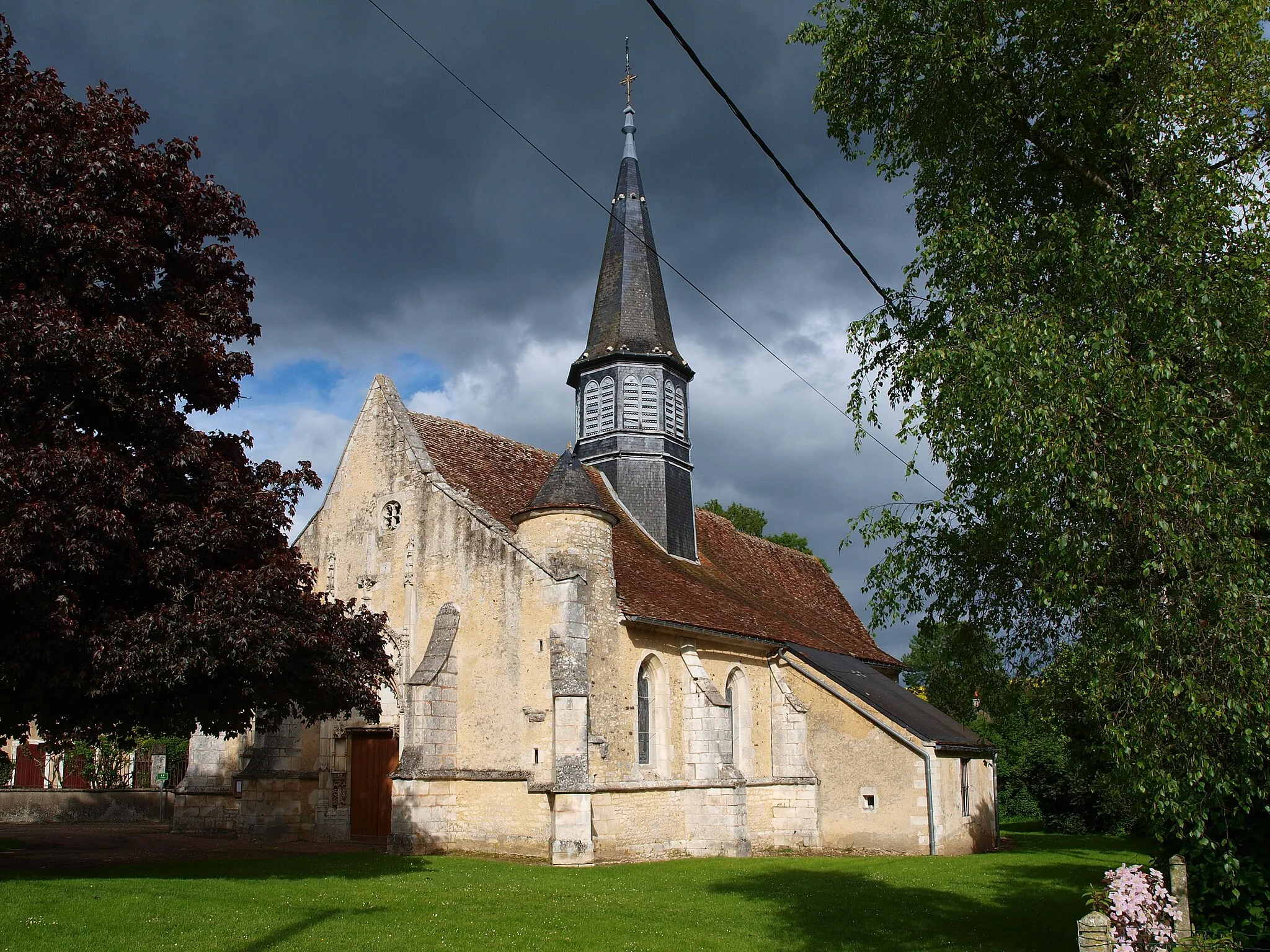 Photo showing: Sementron (Yonne, France) ; église