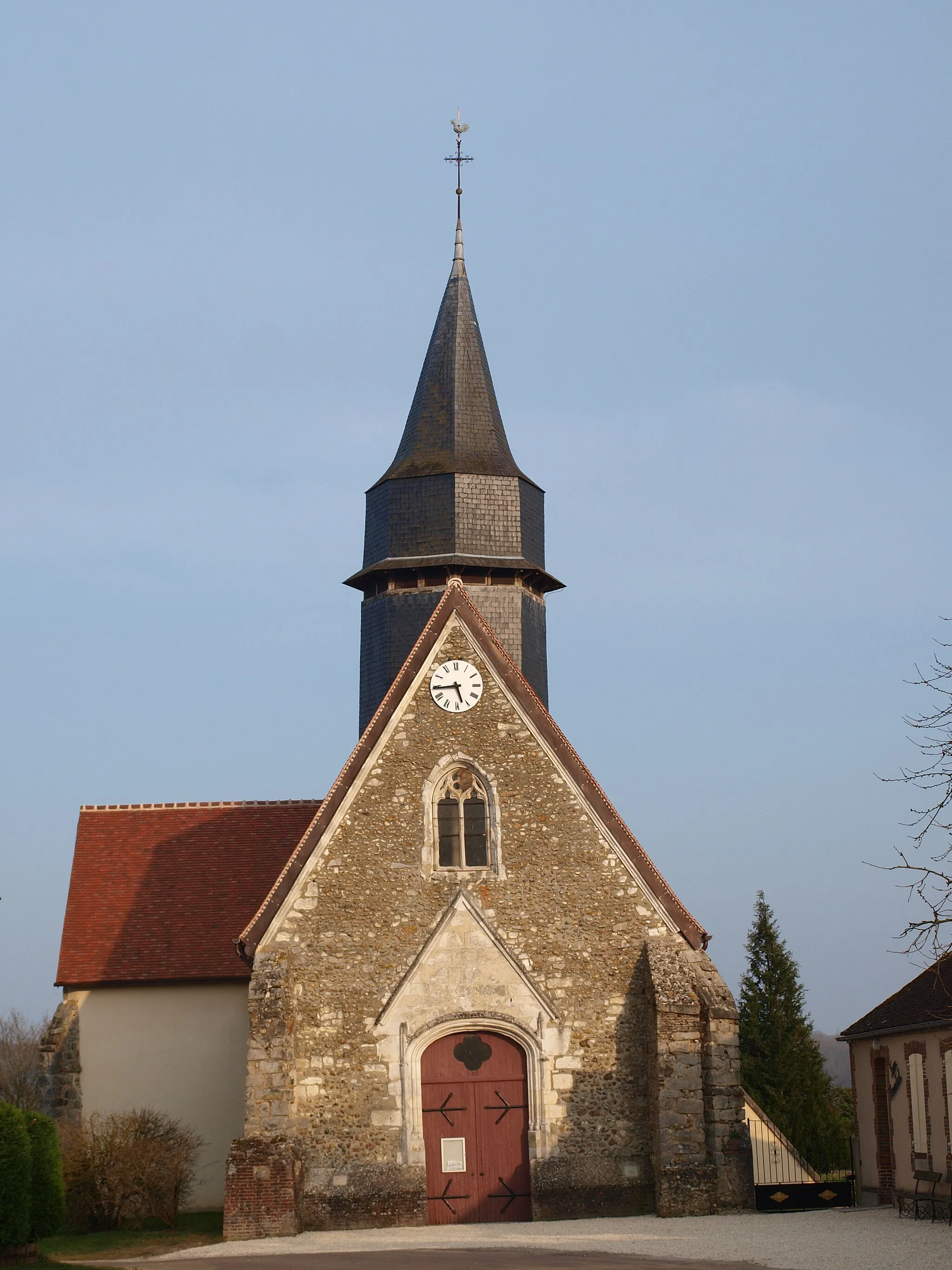 Photo showing: Sommecaise (Yonne, France) ; l'église