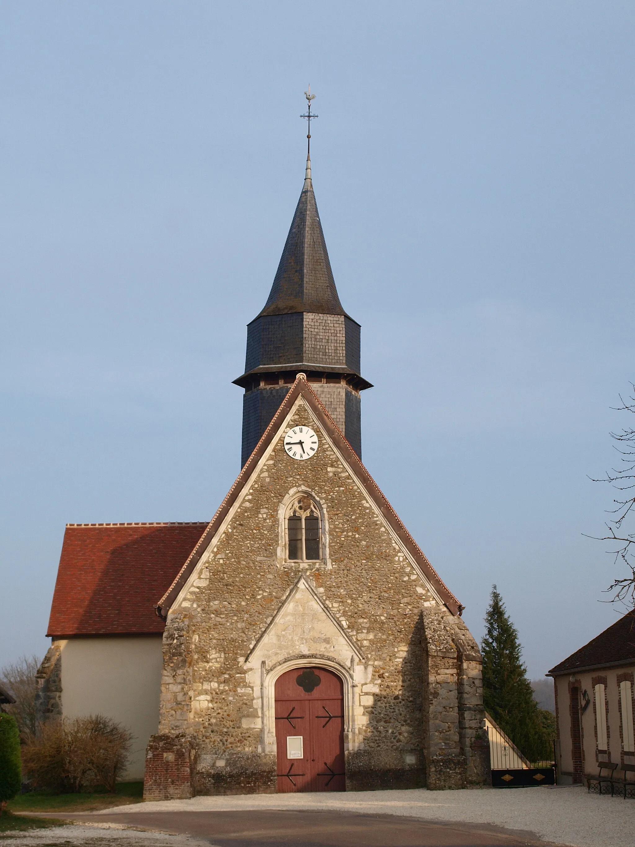 Photo showing: Sommecaise (Yonne, France) ; l'église
