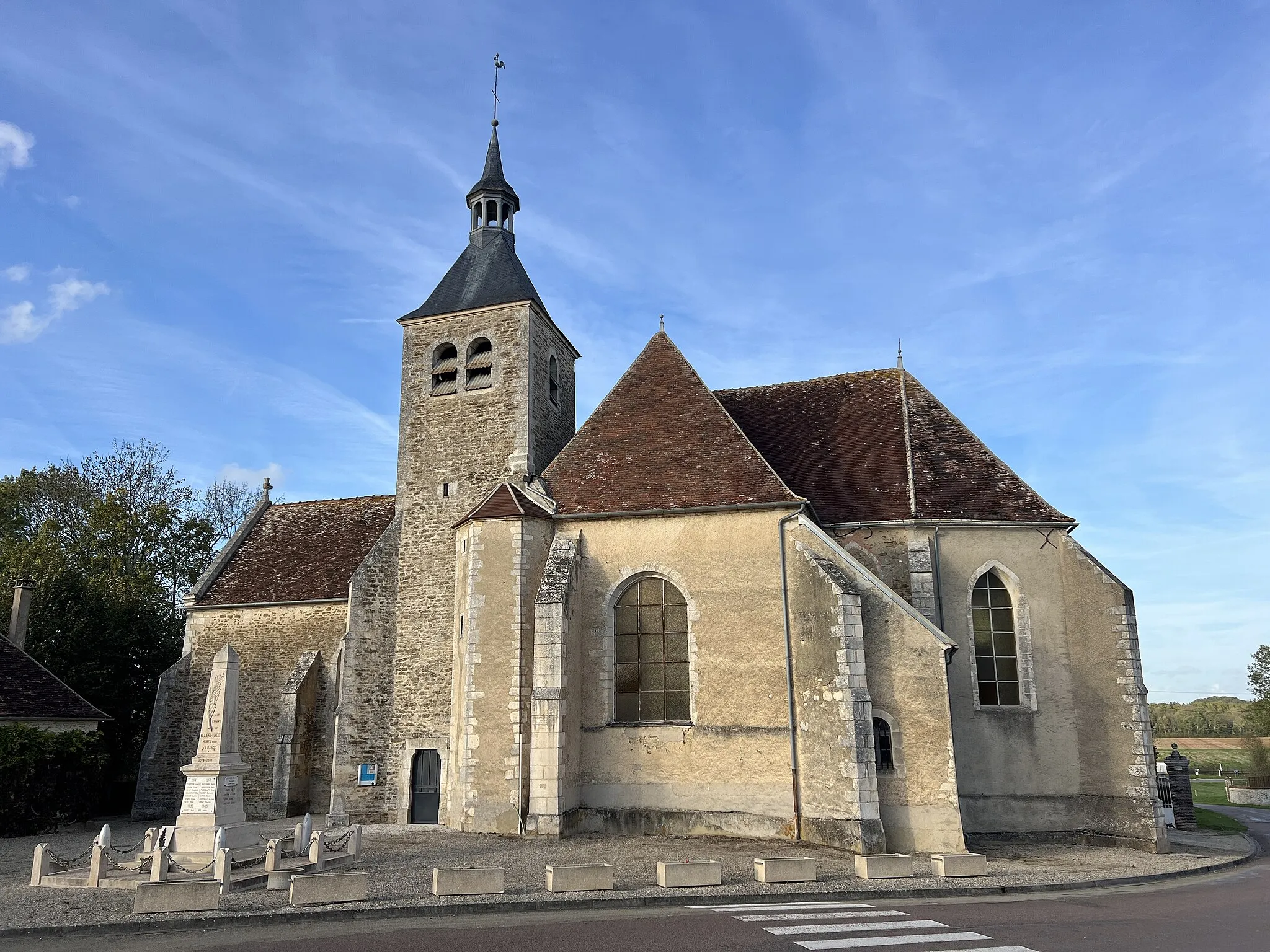 Photo showing: Église Notre-Dame, Villiers-Vineux.
