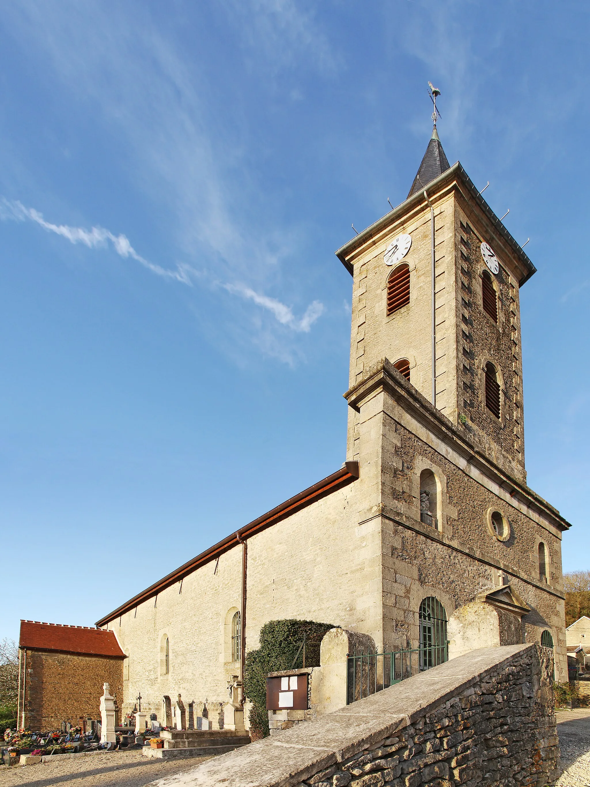 Photo showing: Église Saint-Pierre de Vaux-Saules