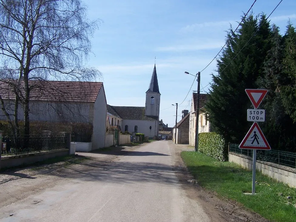 Photo showing: Eglise d'EBATY 21