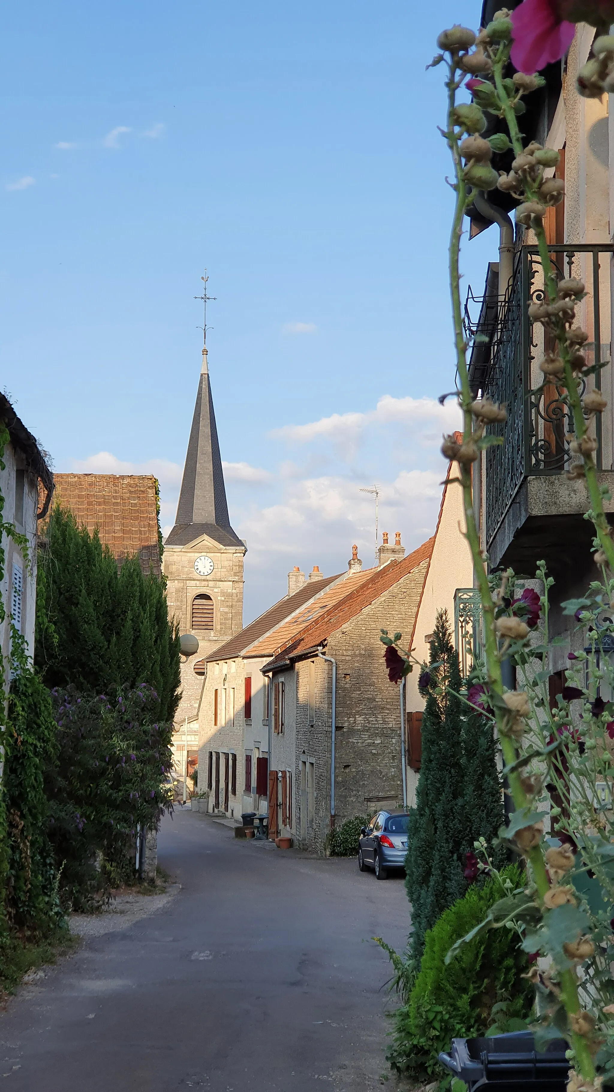 Photo showing: église