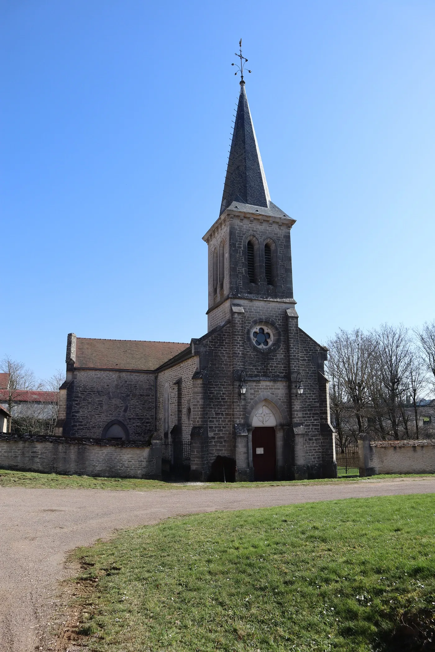 Photo showing: Église Saint-Antide de Saint-Anthot (21).