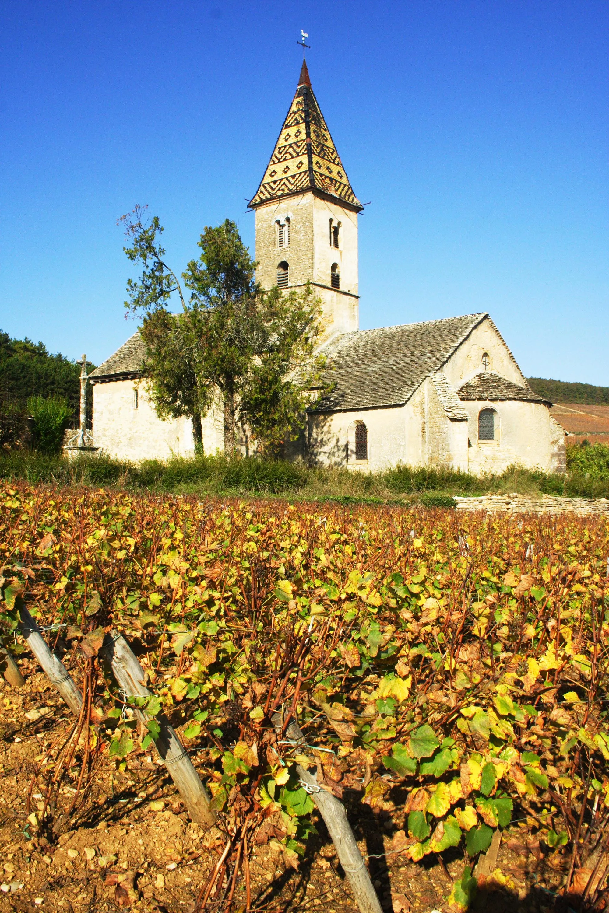 Photo showing: Fixey (Côte-d'Or), église romane