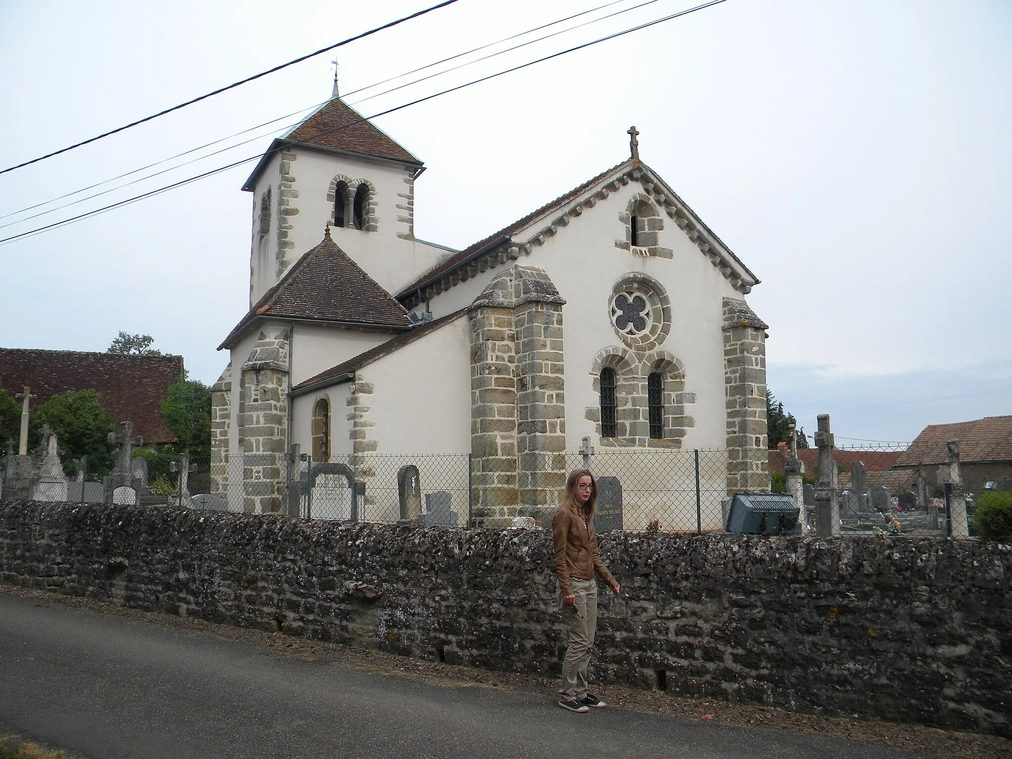 Photo showing: La preĝejo de Saint-Prix-lès-Arnay