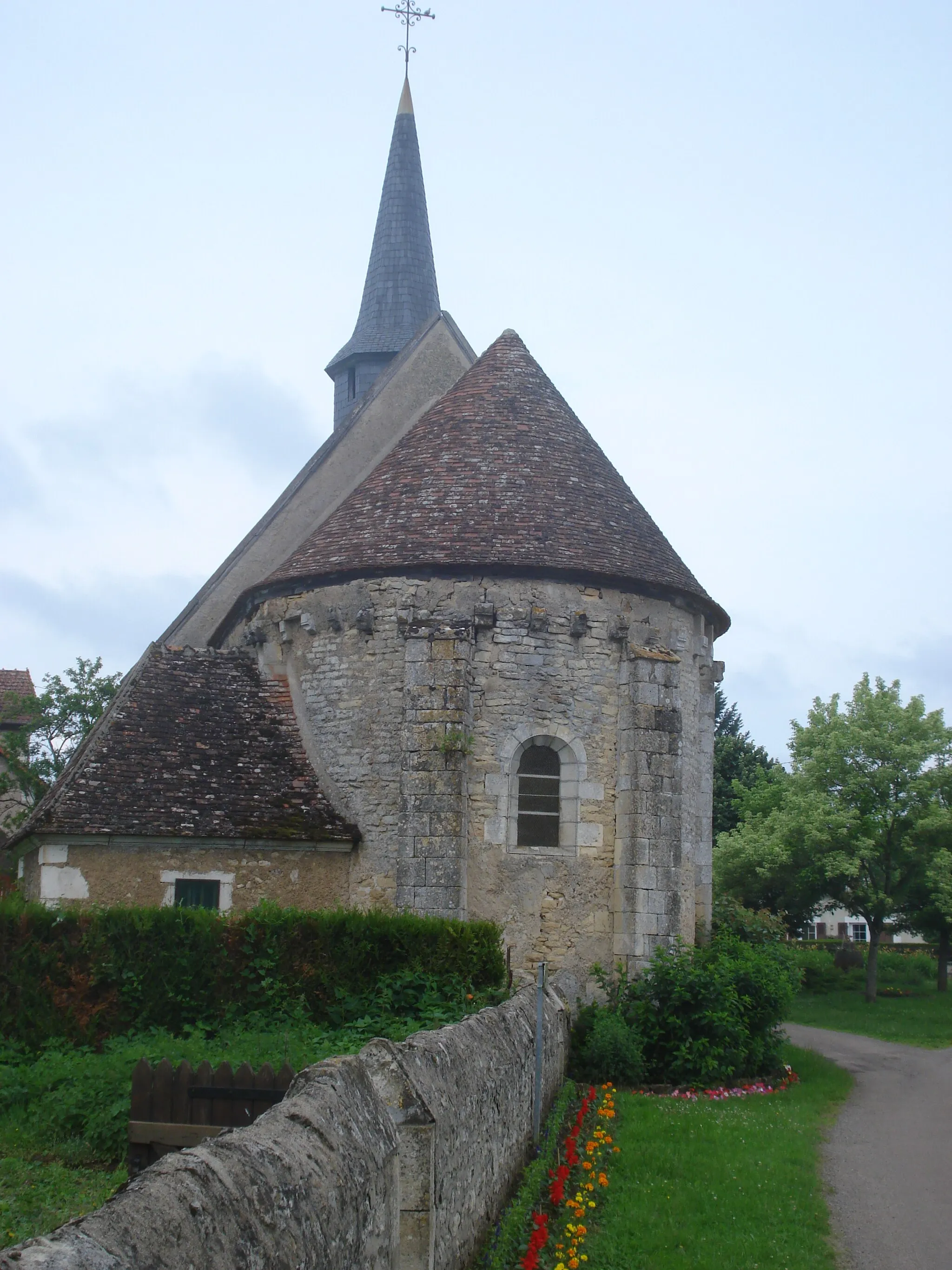 Photo showing: Murlin (Nièvre, Fr) St. Martins's church.