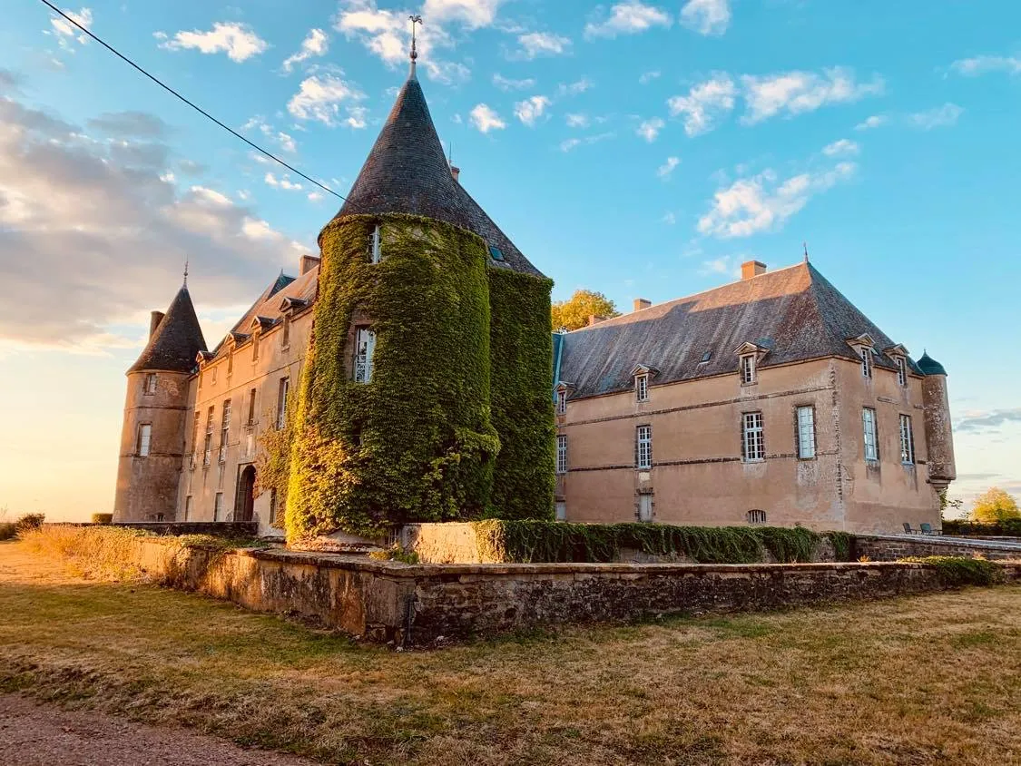 Photo showing: Image du Château de Coulon, vue cour.