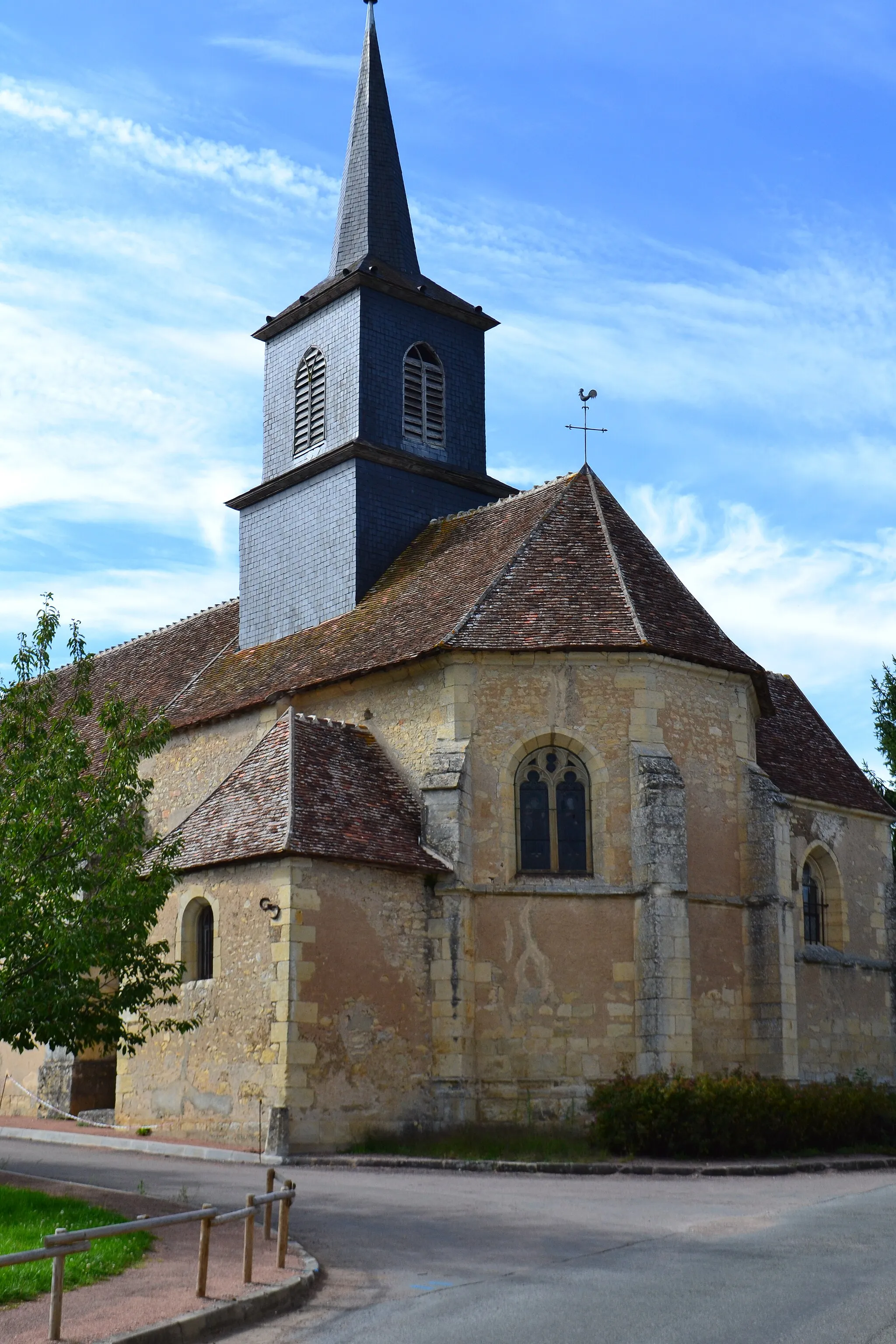Photo showing: Eglise de Saint-Martin-d'Heuille (Nièvre)