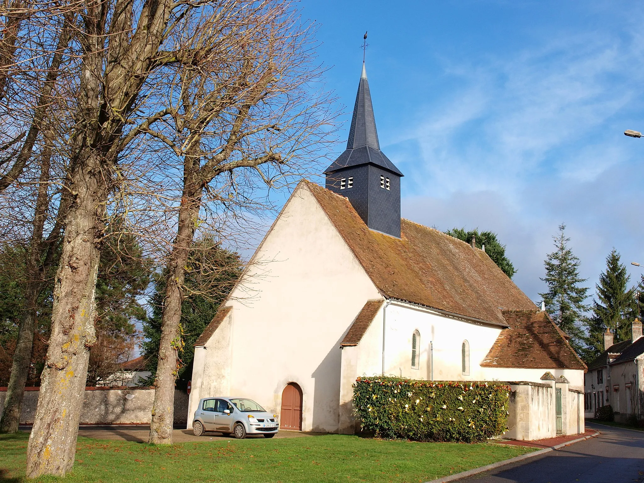 Photo showing: Thou (Loiret, France) ; l'église.