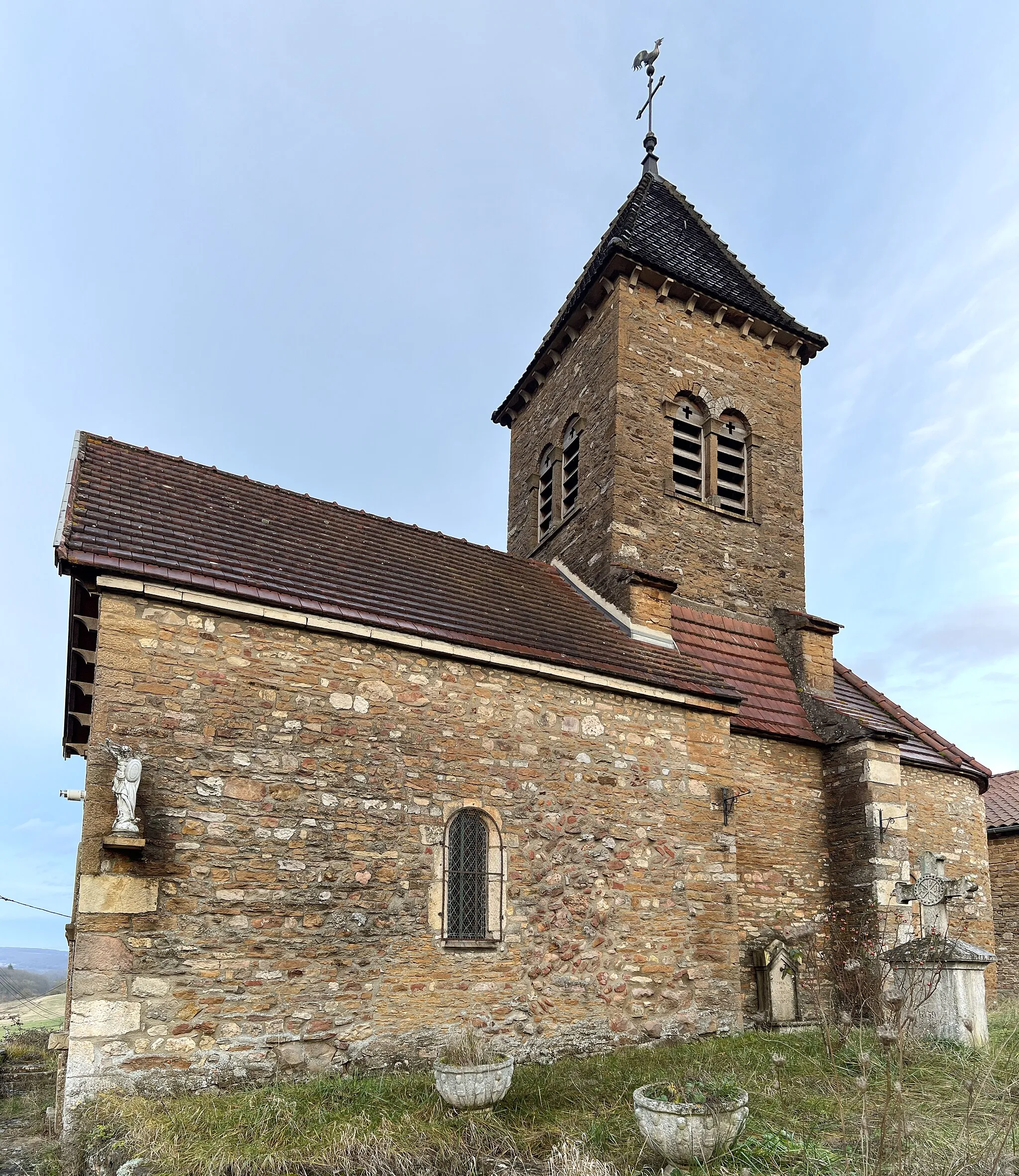 Photo showing: Église Notre-Dame de Satonnay, Saint-Maurice-de-Satonnay.