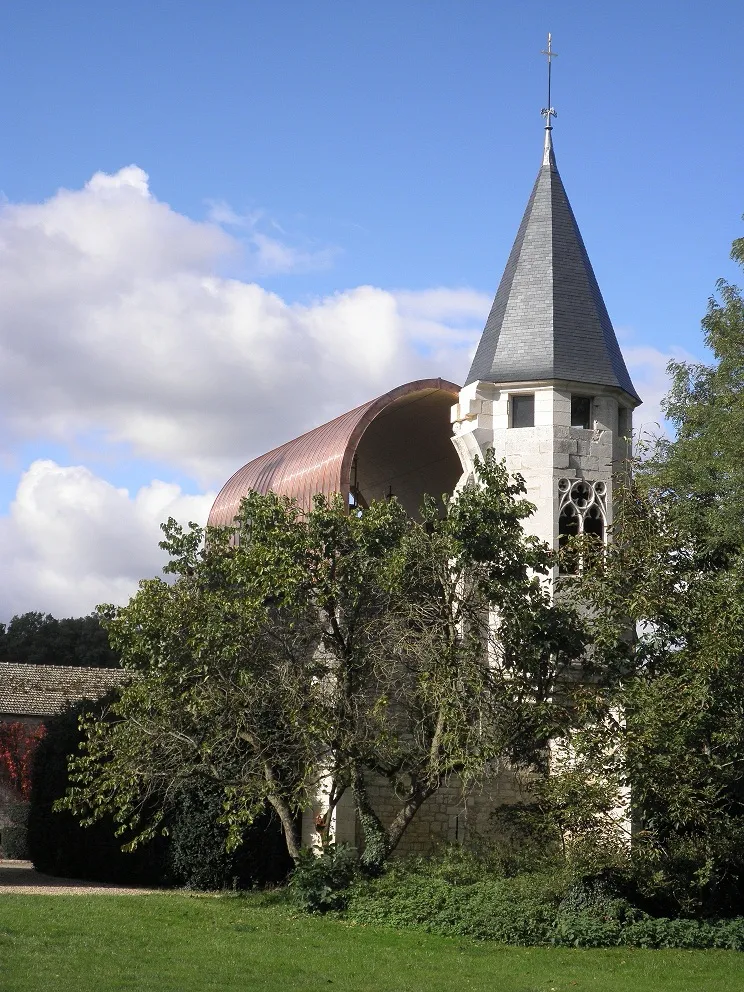 Photo showing: Vue est de la chapelle restaurée du château de Germolles