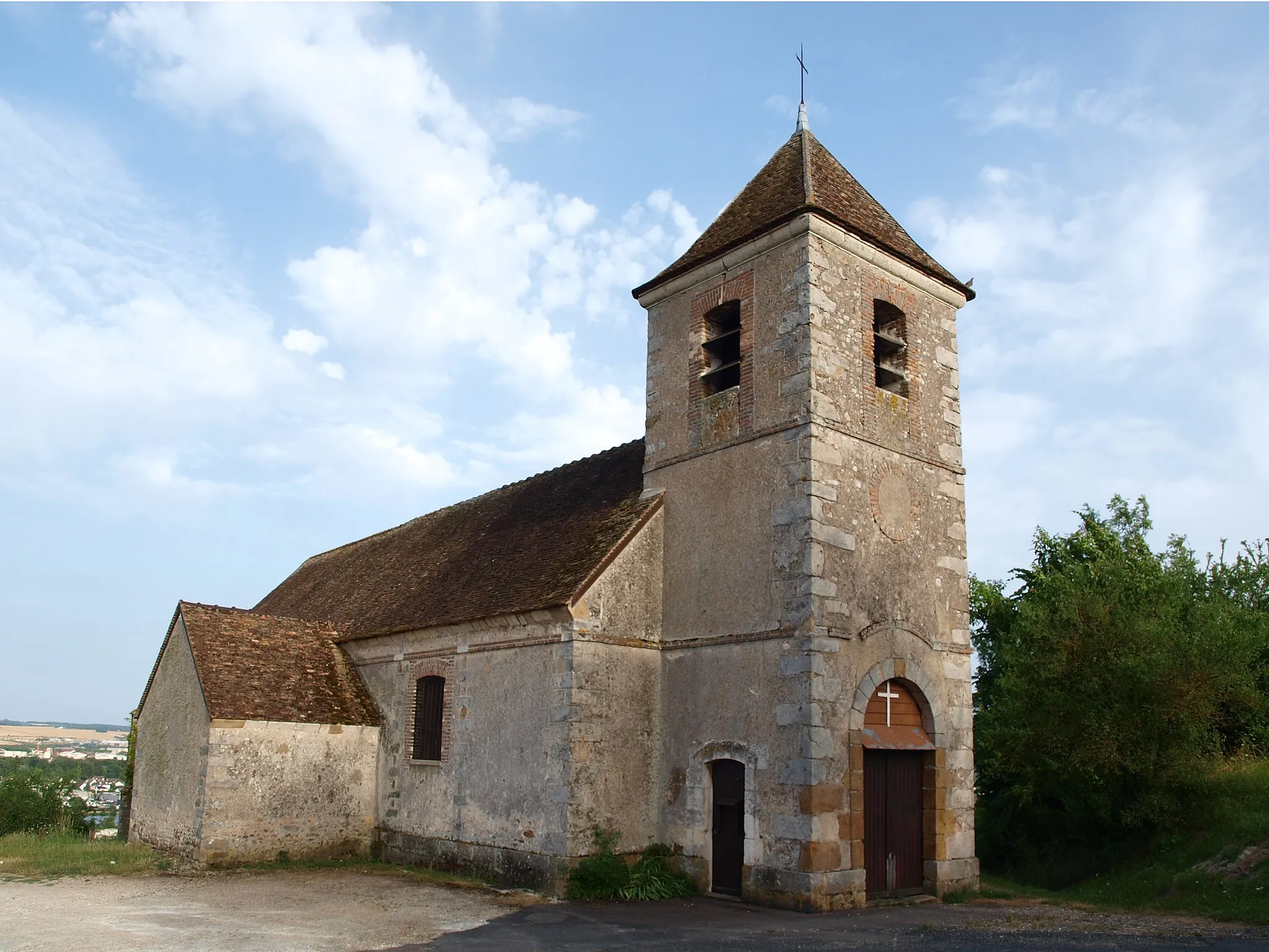 Photo showing: Saint-Martin-du-Tertre (Yonne, France) , l'église.