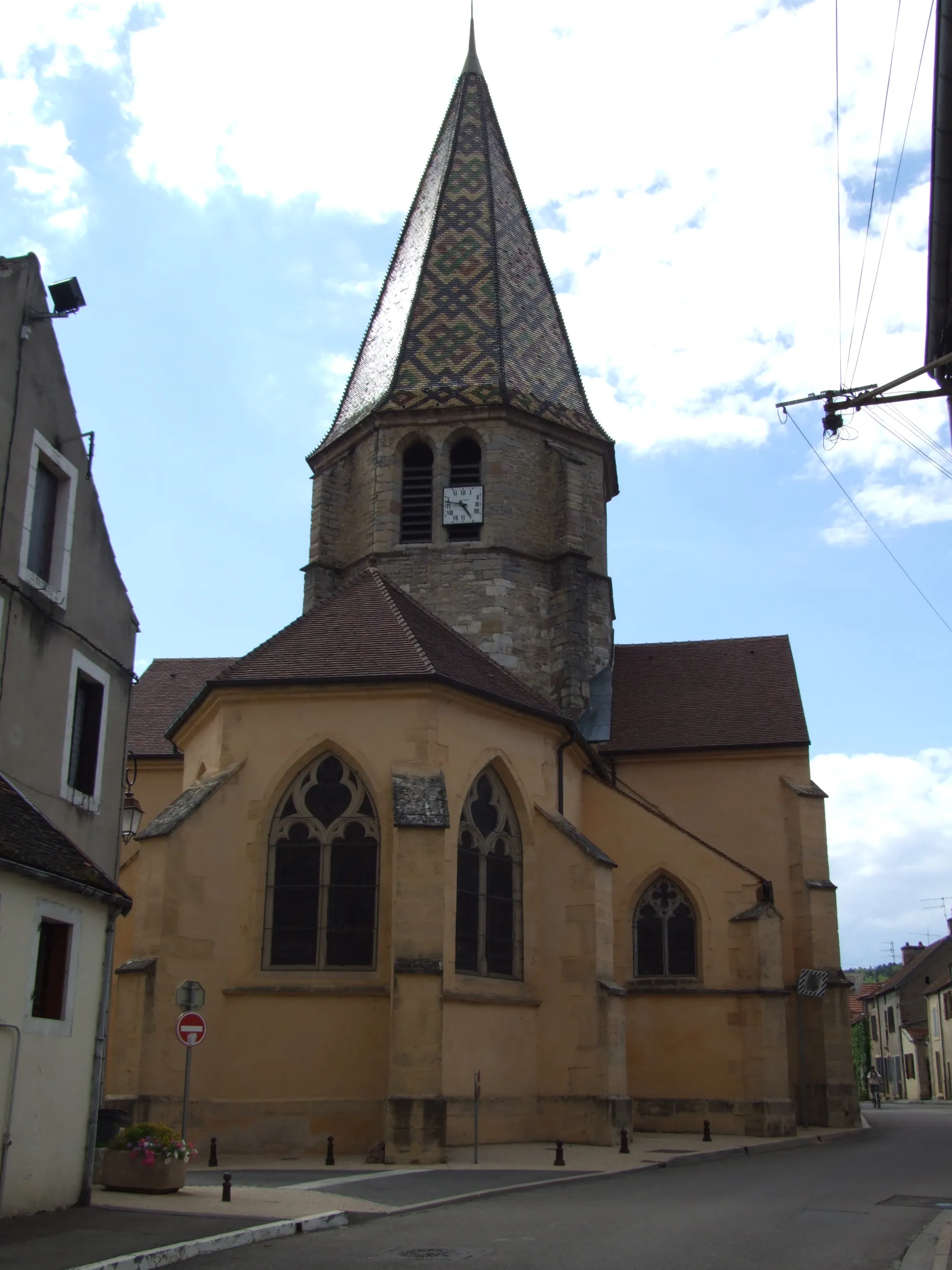 Photo showing: Église Saint-Baudèle de Plombières-lès-Dijon, Plombières-lès-Dijon, Côte-d'Or, Bourgogne, FRANCE