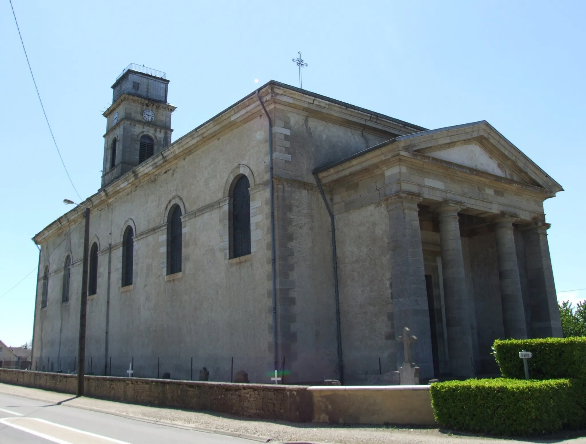 Photo showing: Eglise Saint-Martin, Arc-sur-Tille, Côte-d'Or, Bourgogne,FRANCE