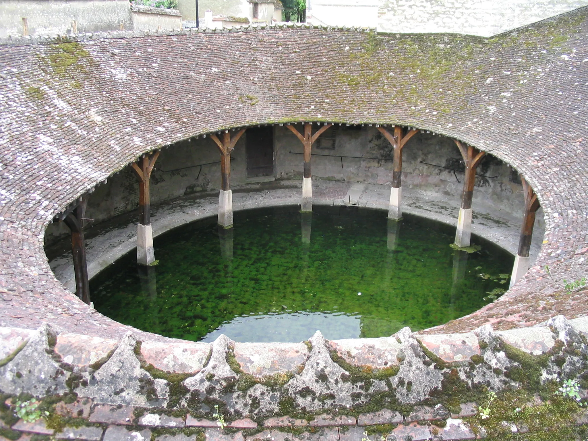 Photo showing: Brienon-sur-Armançon, le lavoir du 18ème siècle en 2006