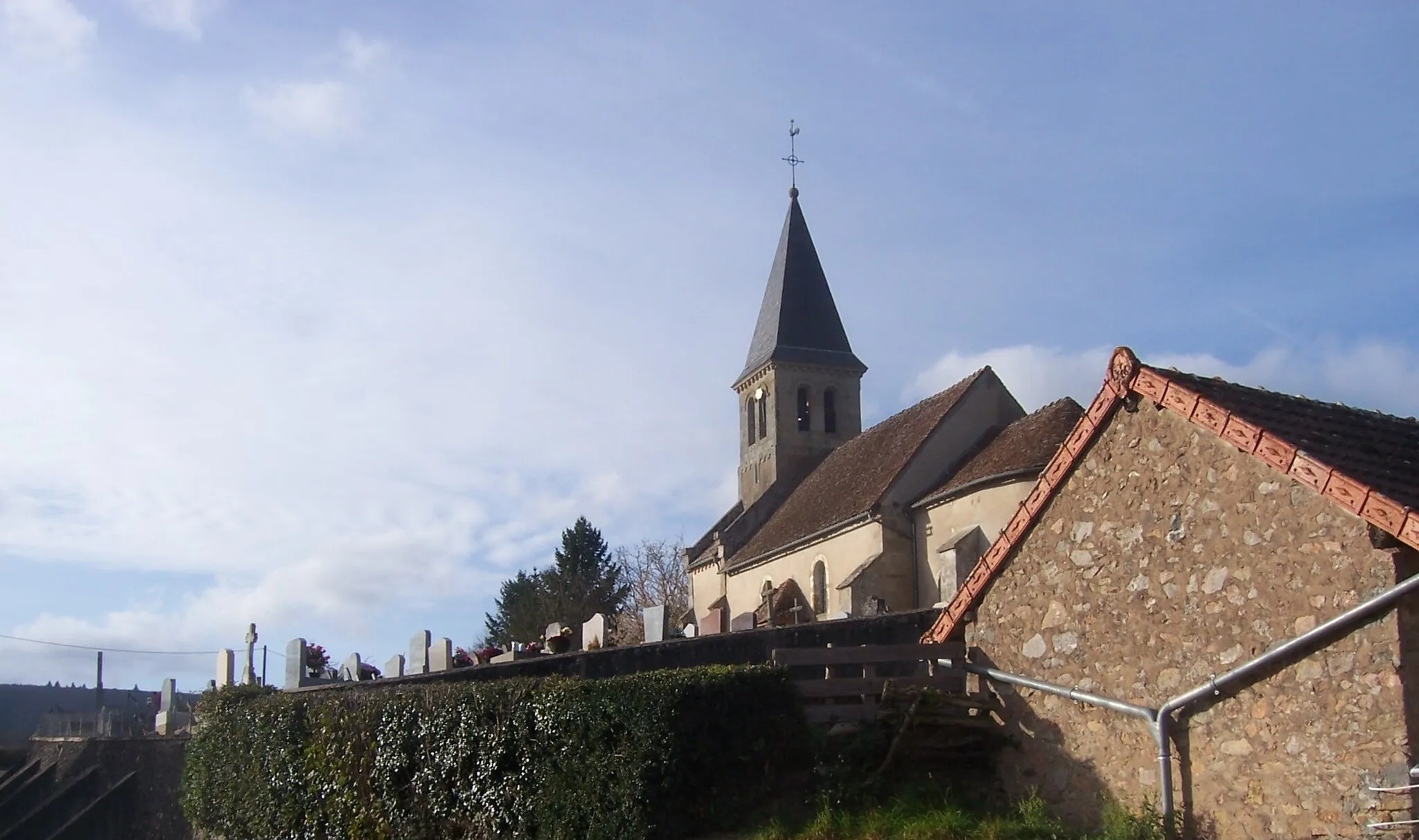 Photo showing: Église à Barnay