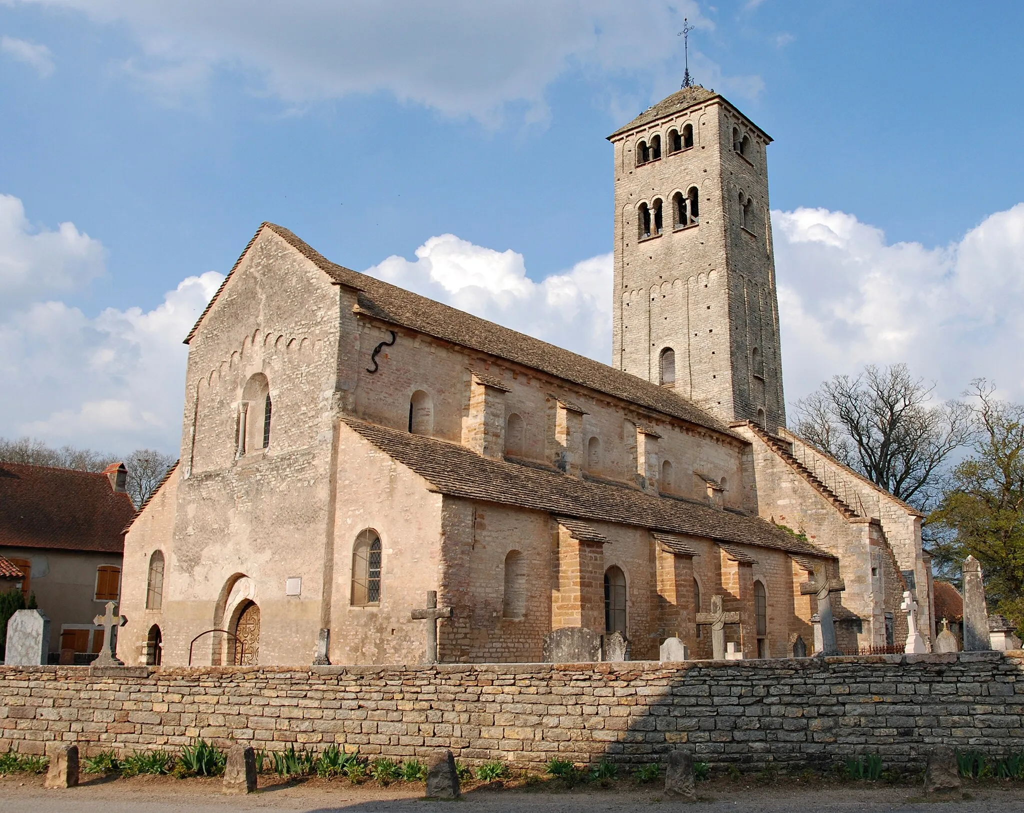 Photo showing: Église Saint-Martin de Chapaize