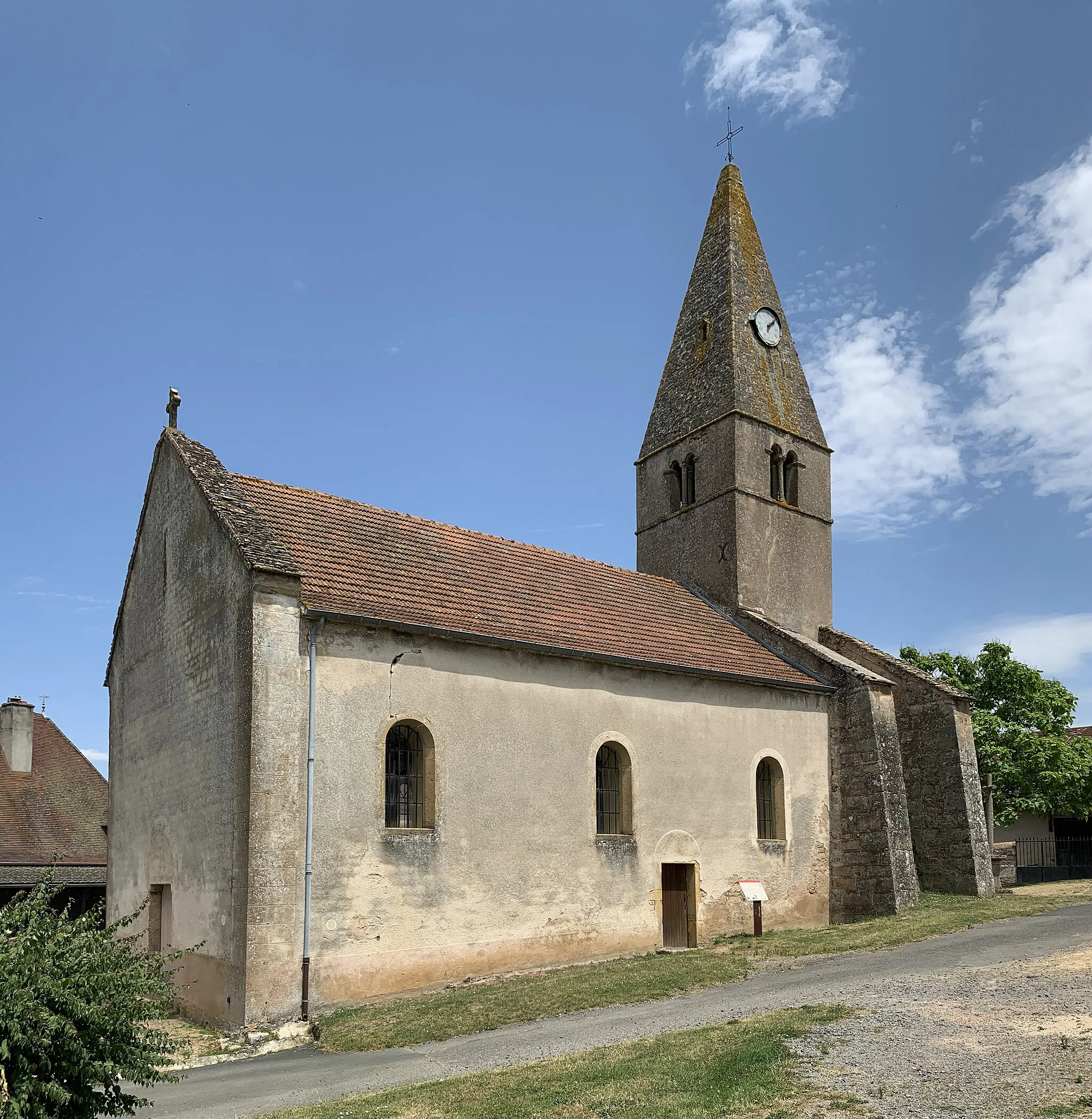 Photo showing: Église Sainte-Marie-Madeleine de Donzy-le-National, La Vineuse-sur-Fregande.