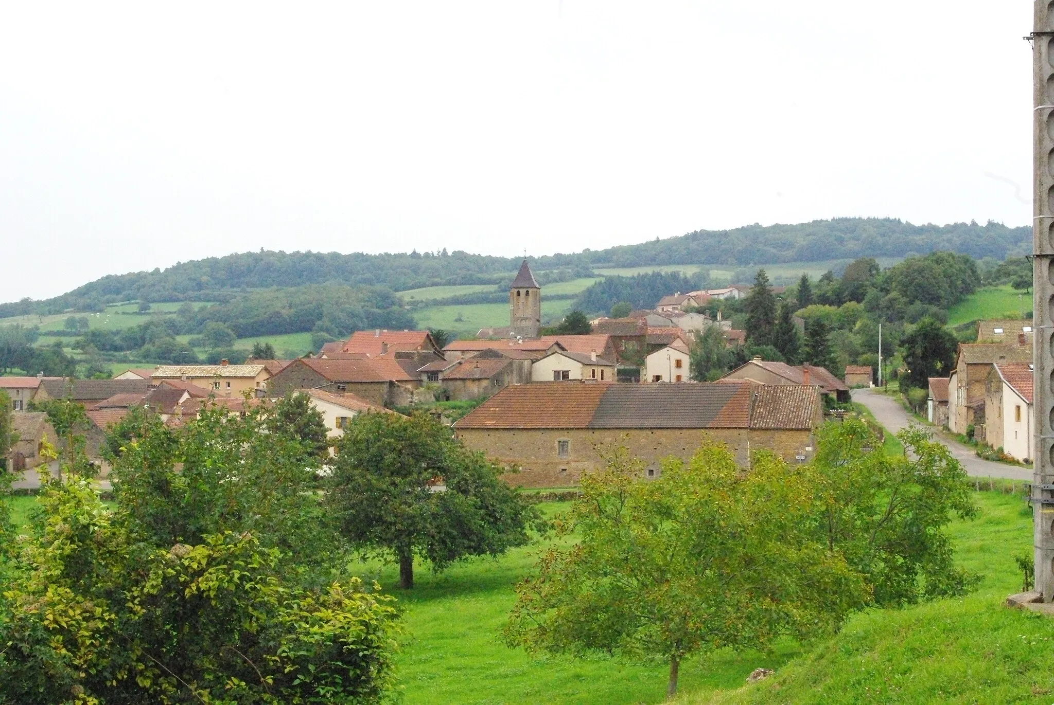 Photo showing: Vue globale de Donzy-le-Pertuis