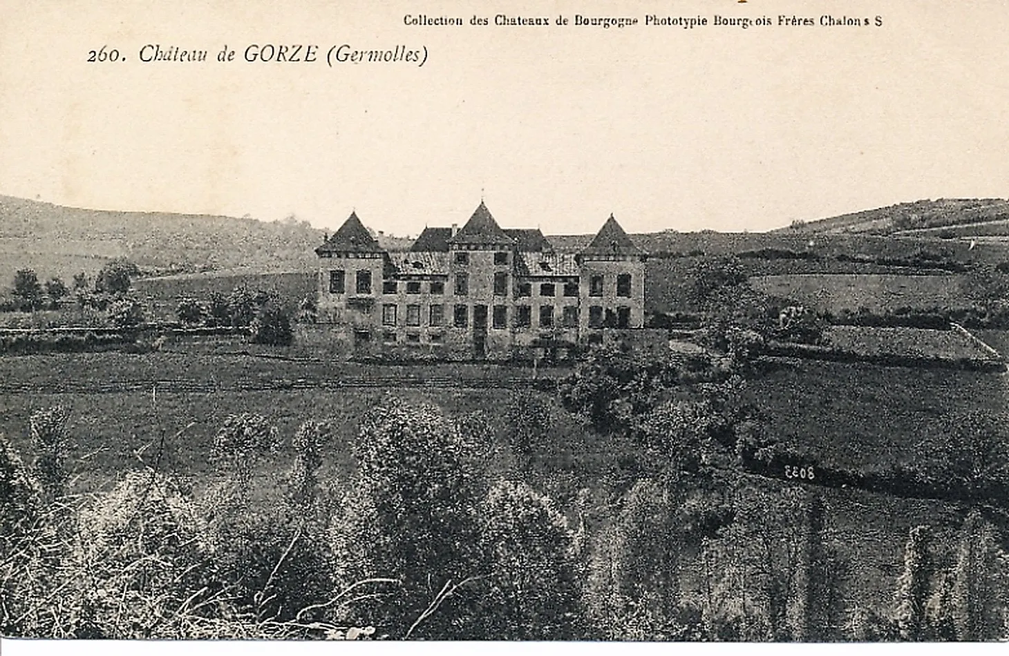 Photo showing: Château de Gorze Germolles-sur-Grosne Saône-et-Loire