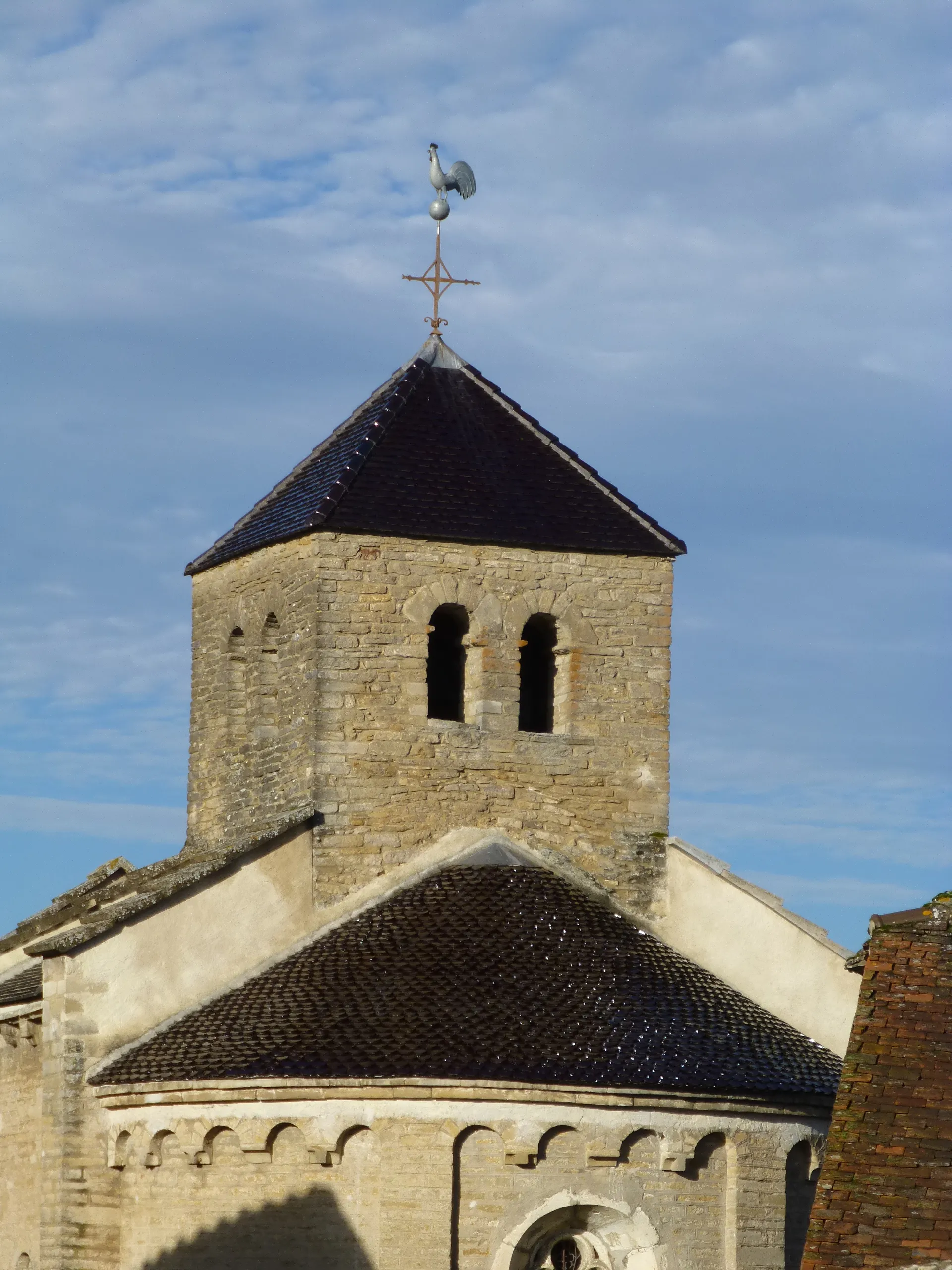 Photo showing: Church Tower Germagny (Saône et Loire)