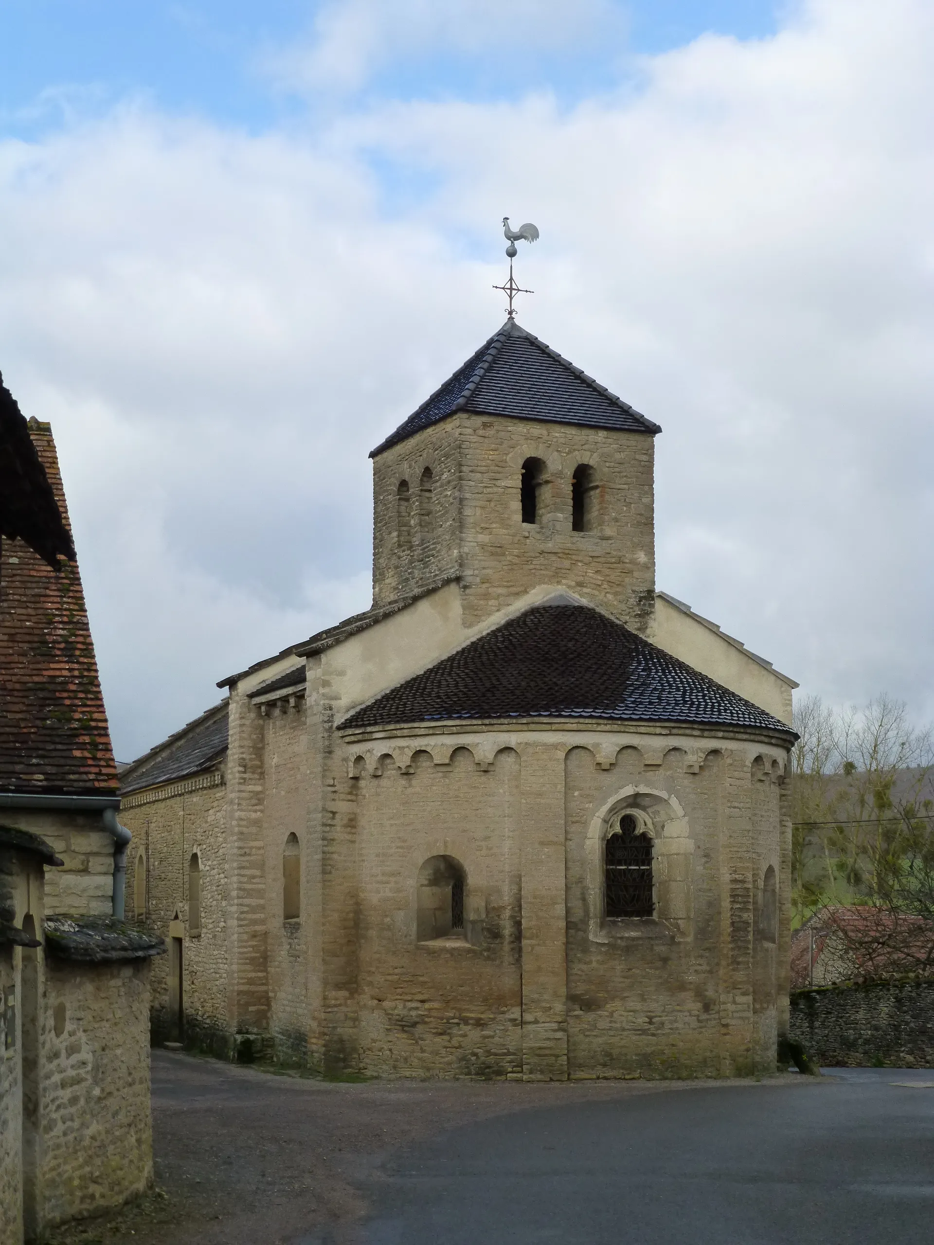 Photo showing: Church of Germagny (Saône et Loire)