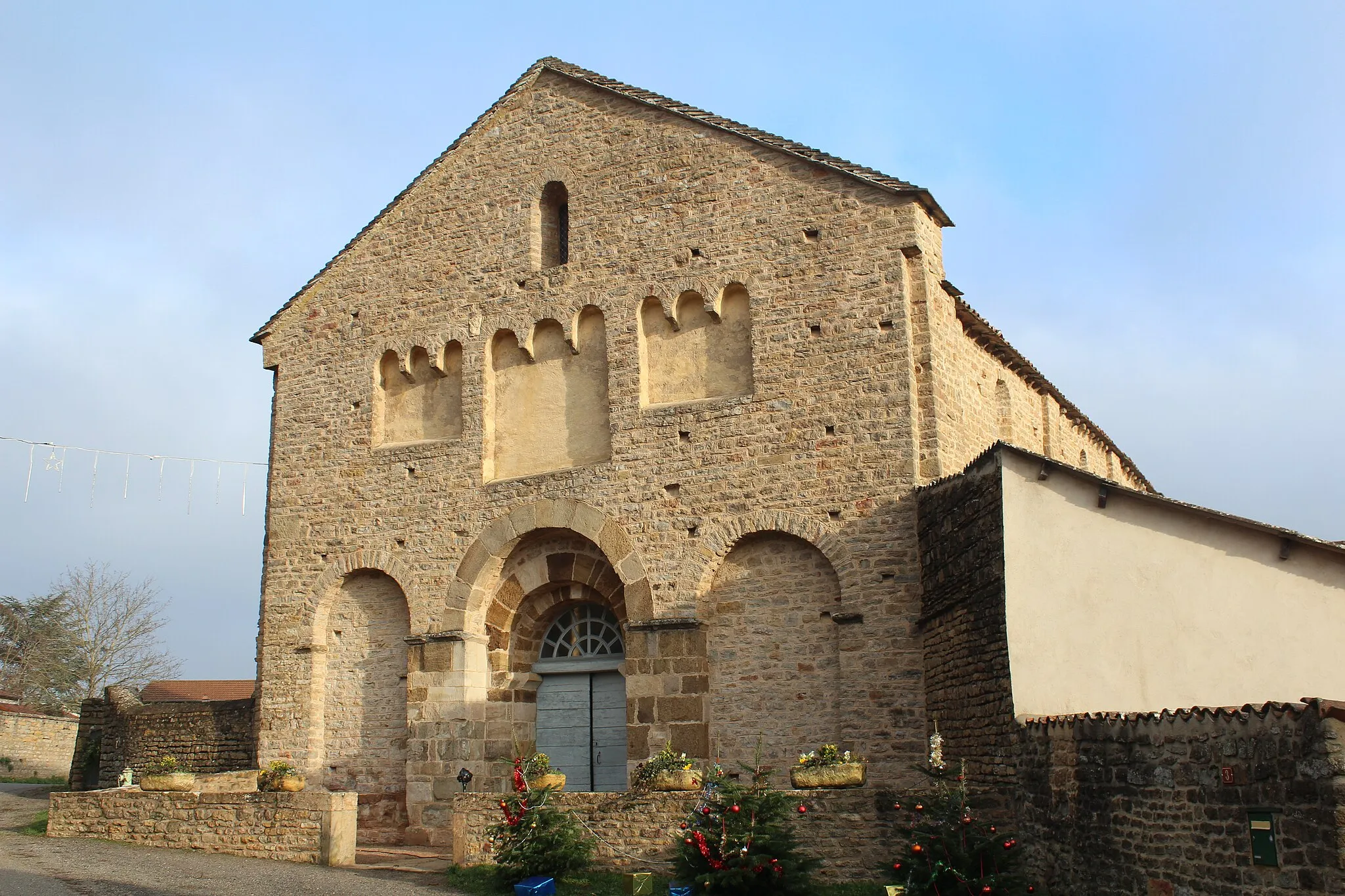 Photo showing: Église Saint-Valentin de Jalogny
