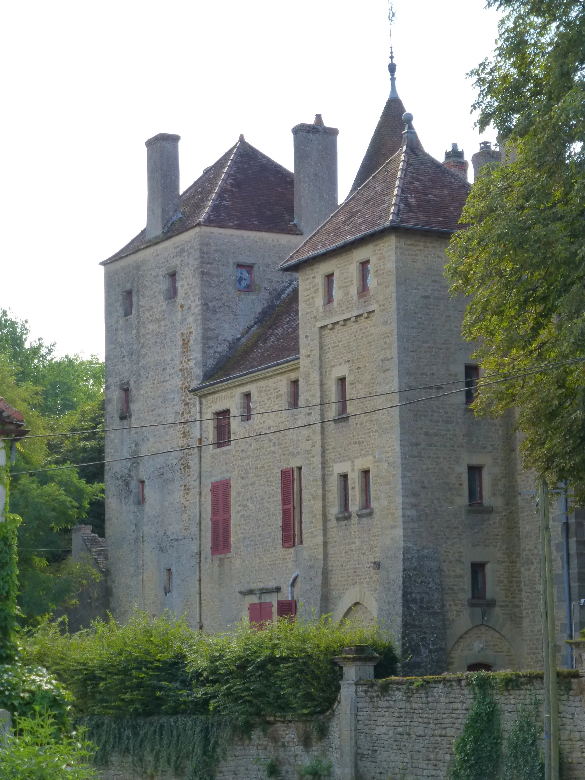 Photo showing: Château de Joncy (71)