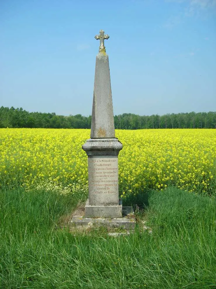 Photo showing: Monument Claude BURDY Guerfand